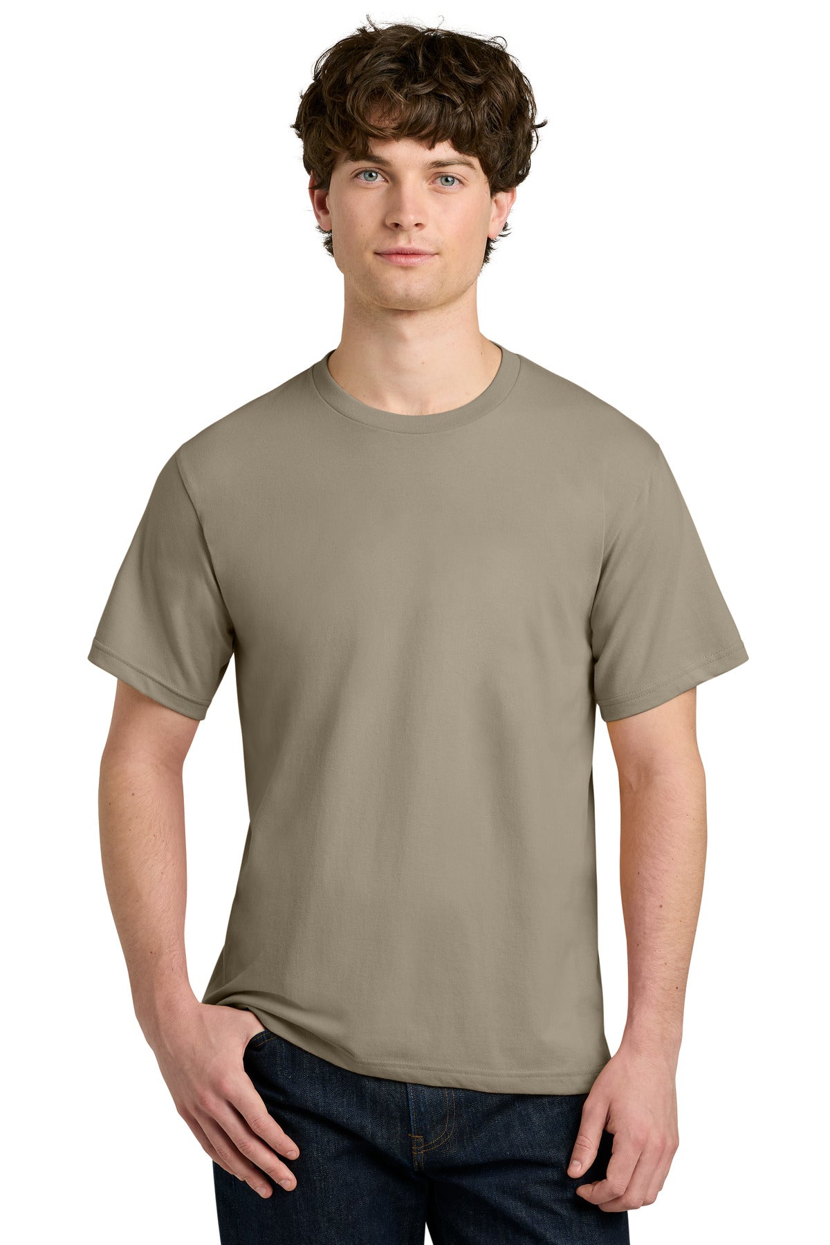 Tan Next Level Apparel Ideal Jersey Tee NL1810