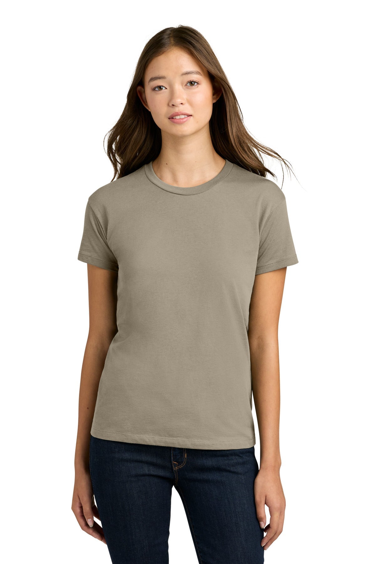Tan Next Level Apparel Women's Cotton Relaxed Tee NL3910