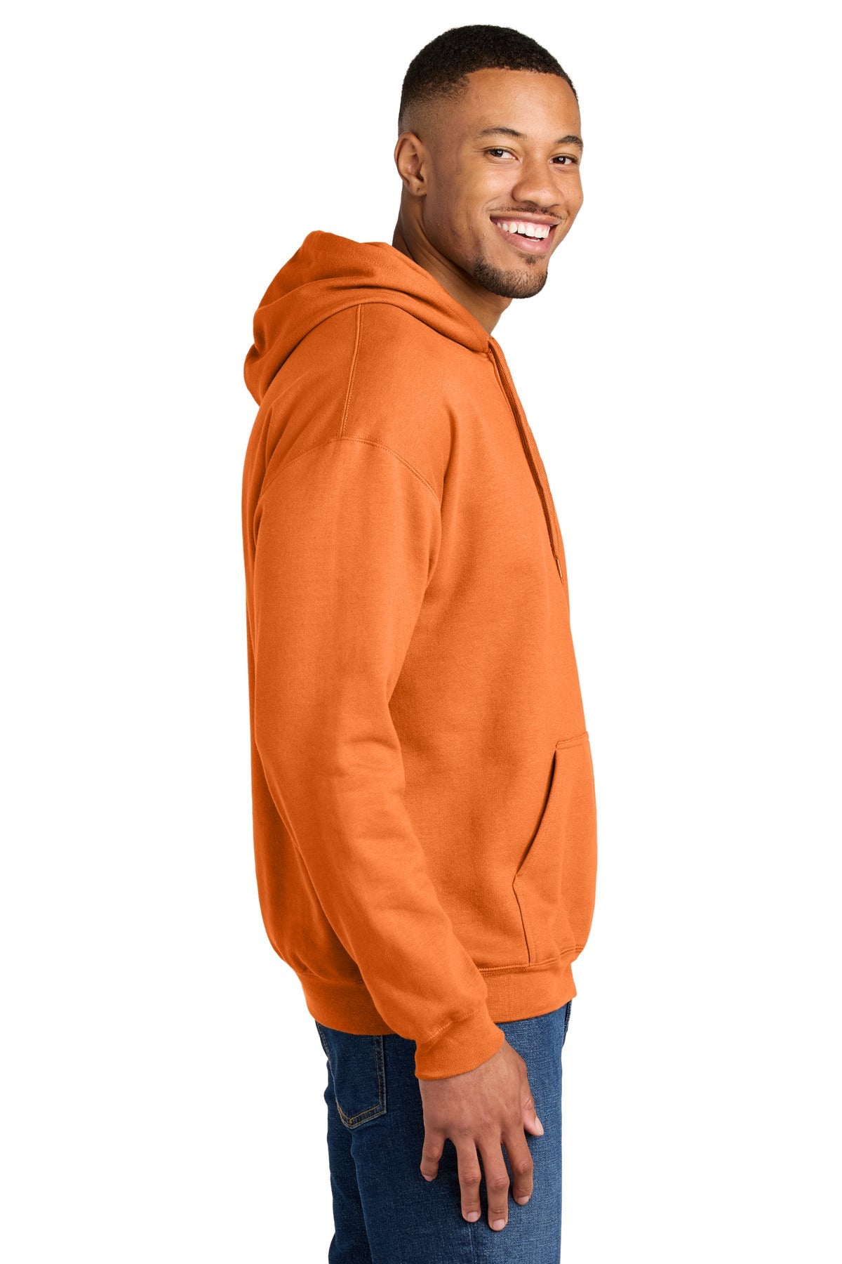 Tangerine Gildan Softstyle Midweight Pullover Hooded Sweatshirt SF500