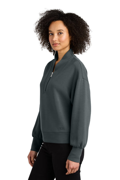 TarmacGrey OGIO Women's Transcend 1/4-Zip LOG861
