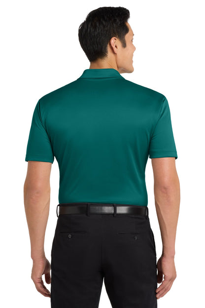 Teal Green Port Authority Silk Touch Performance Polo. K540