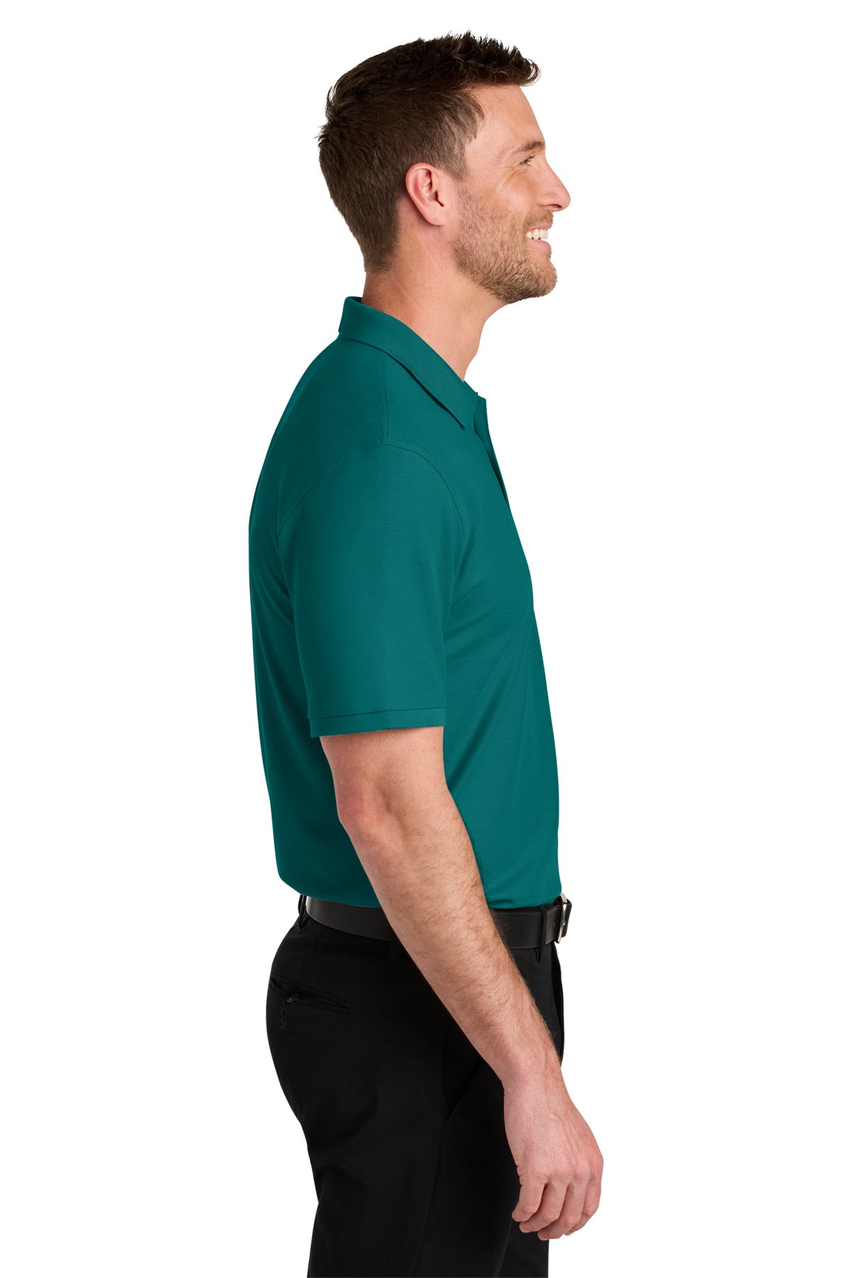 TealGreen Port Authority Wearever Signature Pique Polo K200