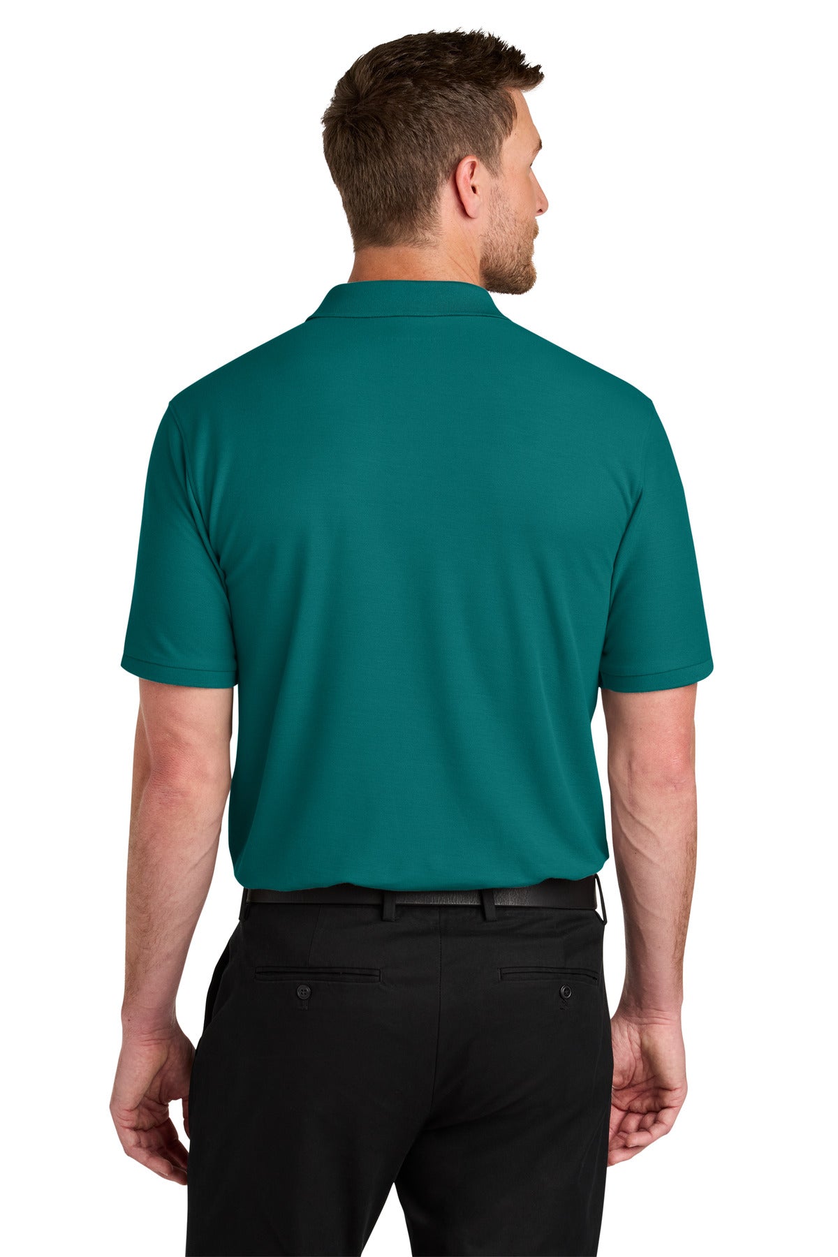 TealGreen Port Authority Wearever Signature Pique Polo K200