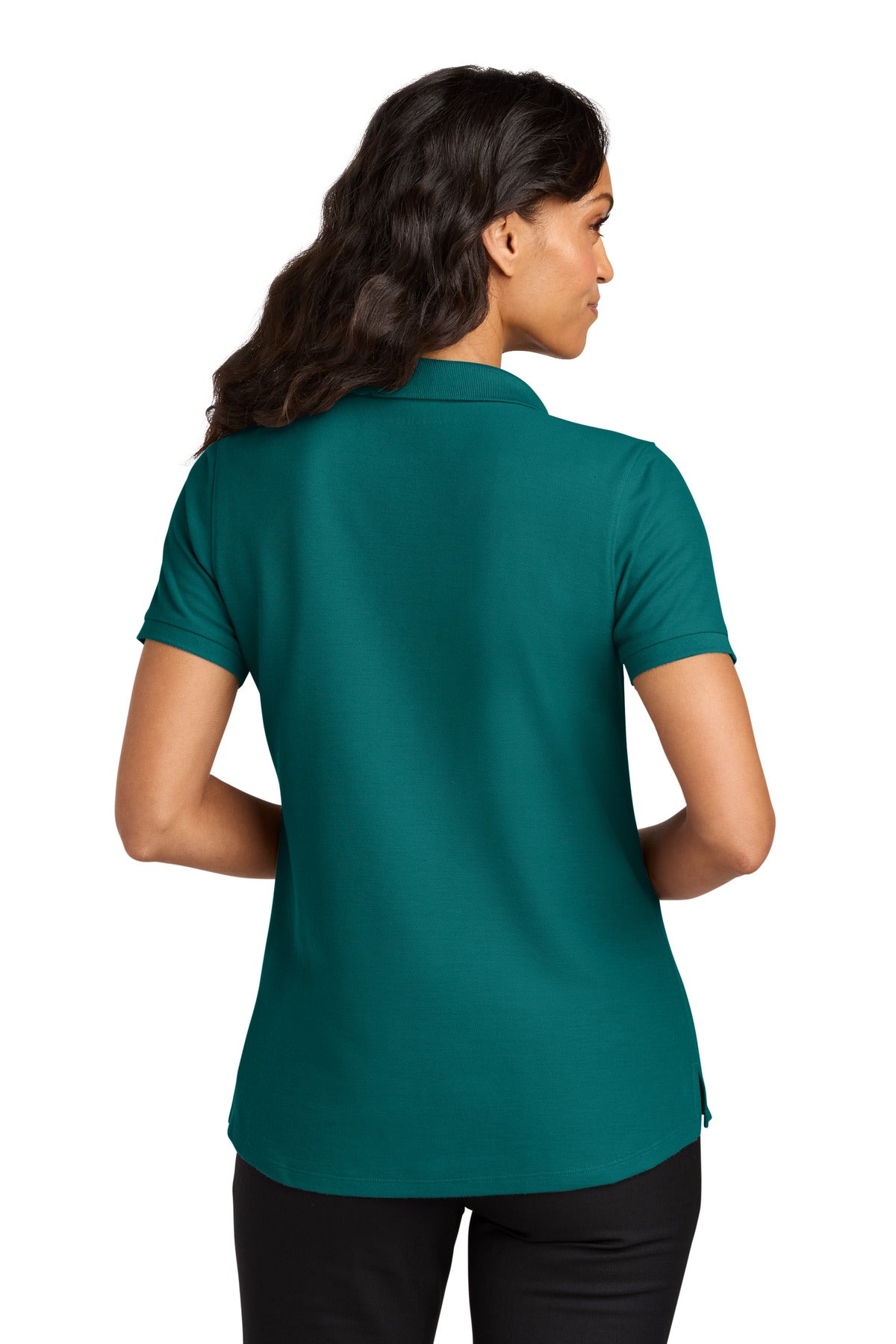 TealGreen Port Authority Women's Wearever Signature Pique Polo LK200