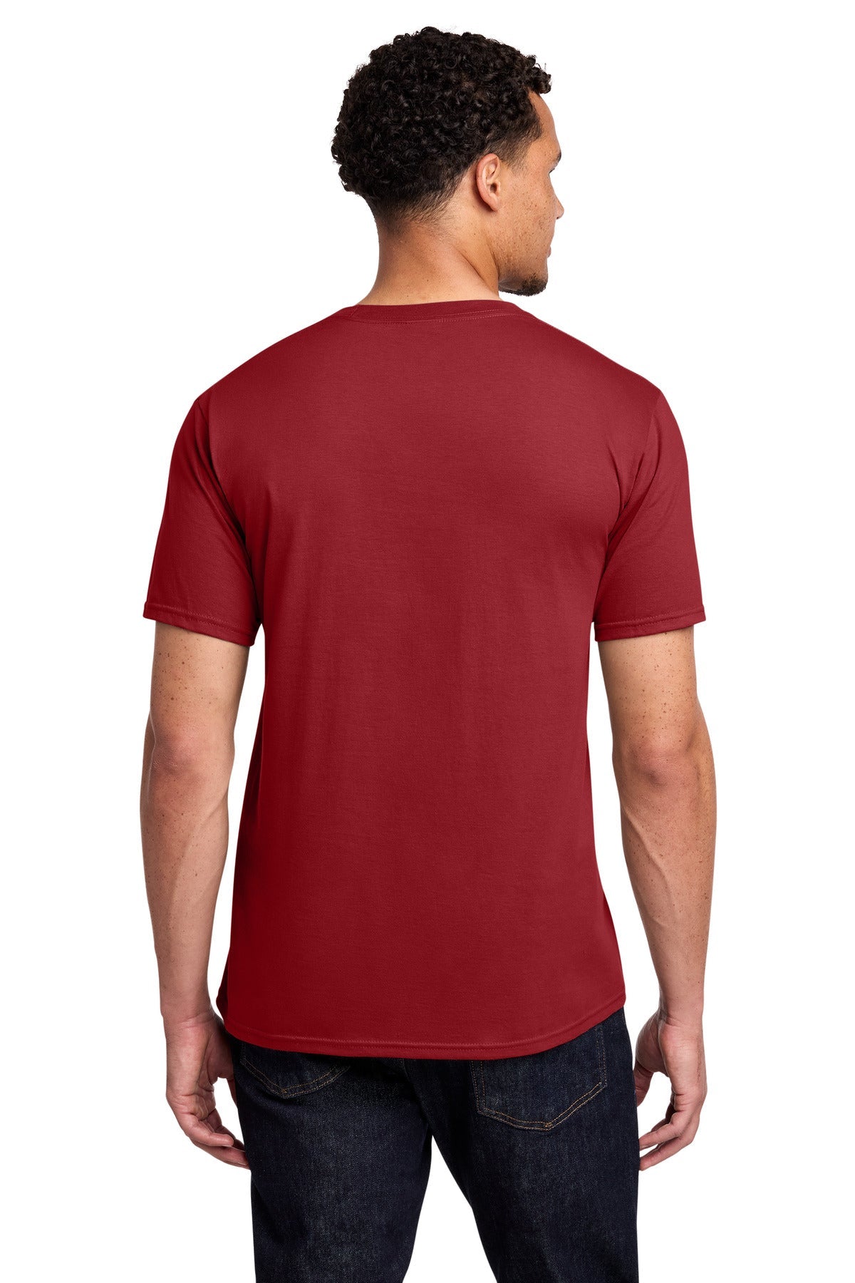 Team Cardinal Port & Co Fan Favorite Tee. PC450
