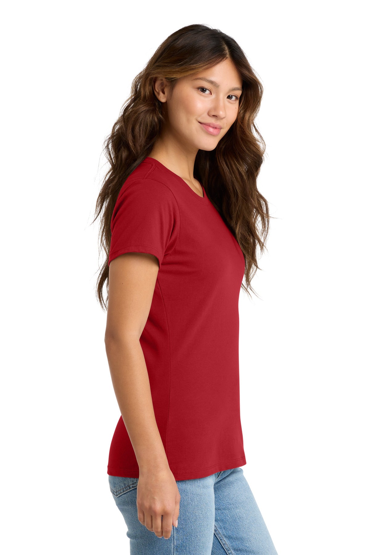 Team Cardinal Port & Co Women's Fan Favorite Tee. LPC450