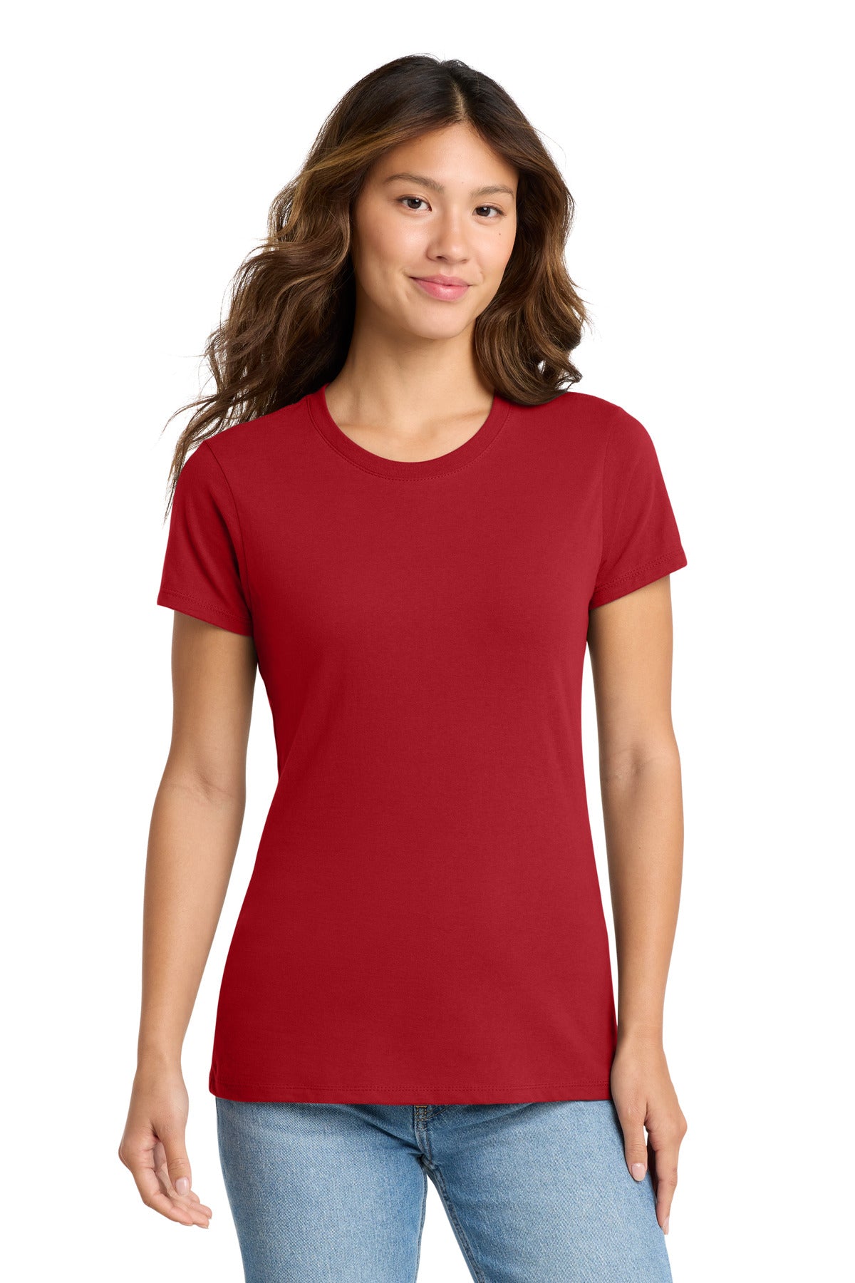 Team Cardinal Port & Co Women's Fan Favorite Tee. LPC450