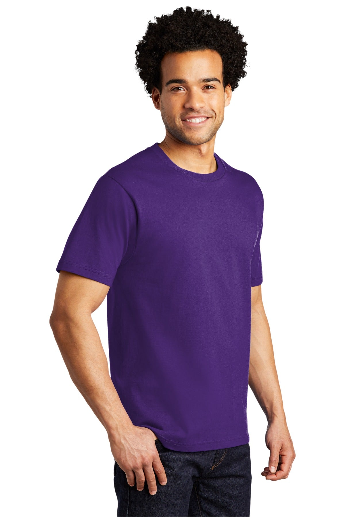 Team Purple Port & Co Bouncer Tee PC600