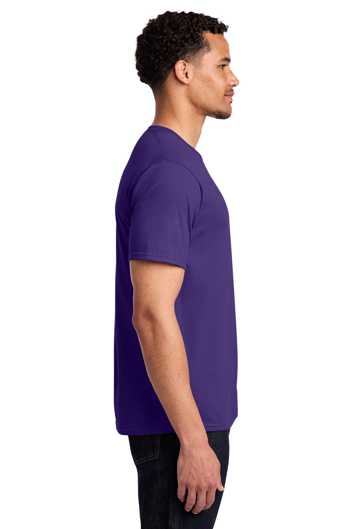 Team Purple Port & Co Fan Favorite Tee. PC450