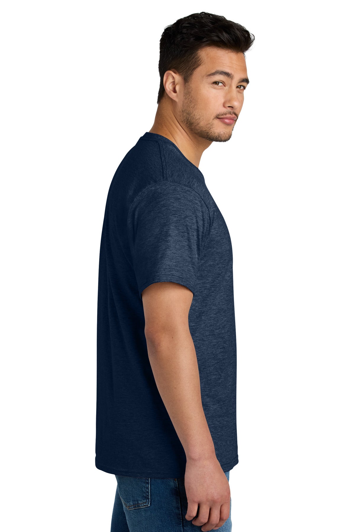 TeamNavyHt Port & Co CVC Tee PC340