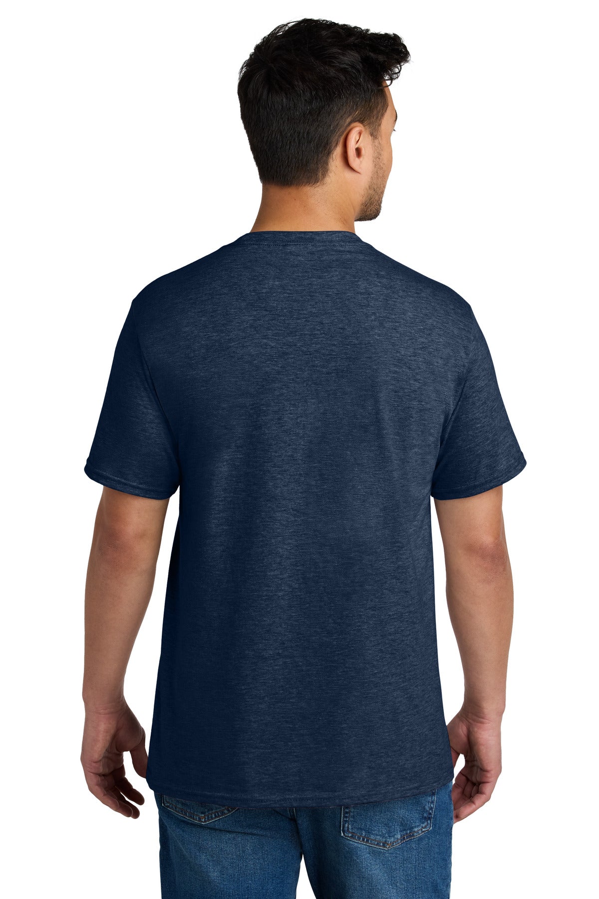 TeamNavyHt Port & Co CVC Tee PC340