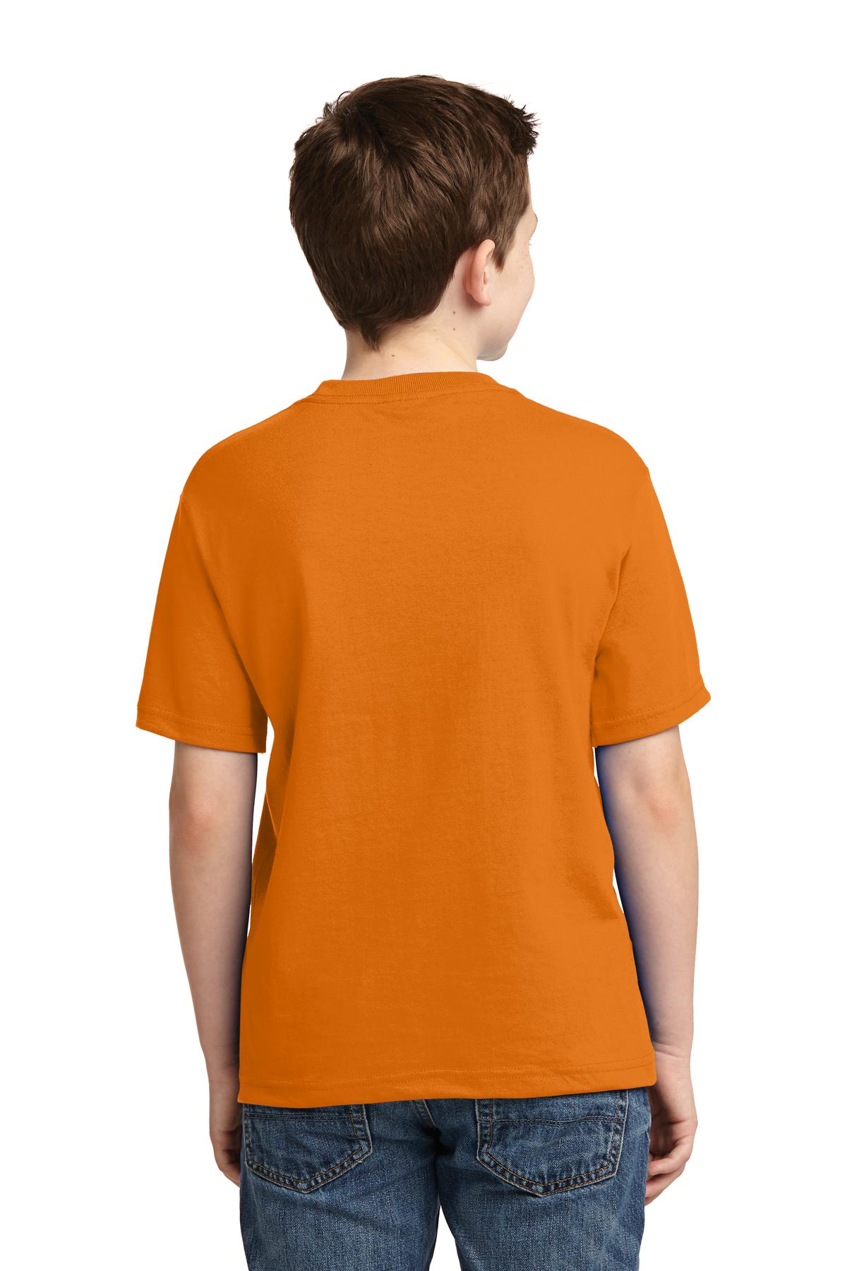 Tennessee Orng Jerzees - Youth Dri-Power 50/50 Cotton/Poly T-Shirt. 29B
