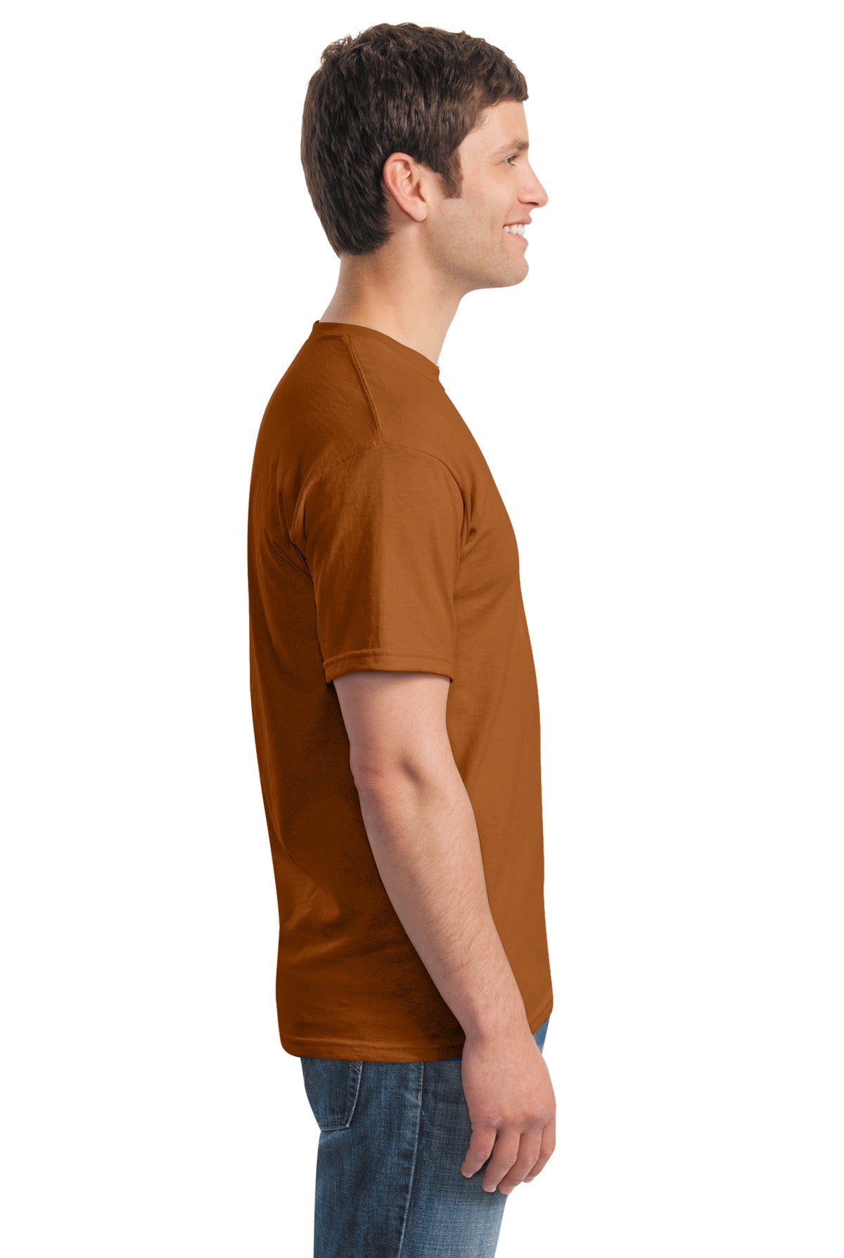 Texas Orange Gildan - Heavy Cotton 100% Cotton T-Shirt. 5000