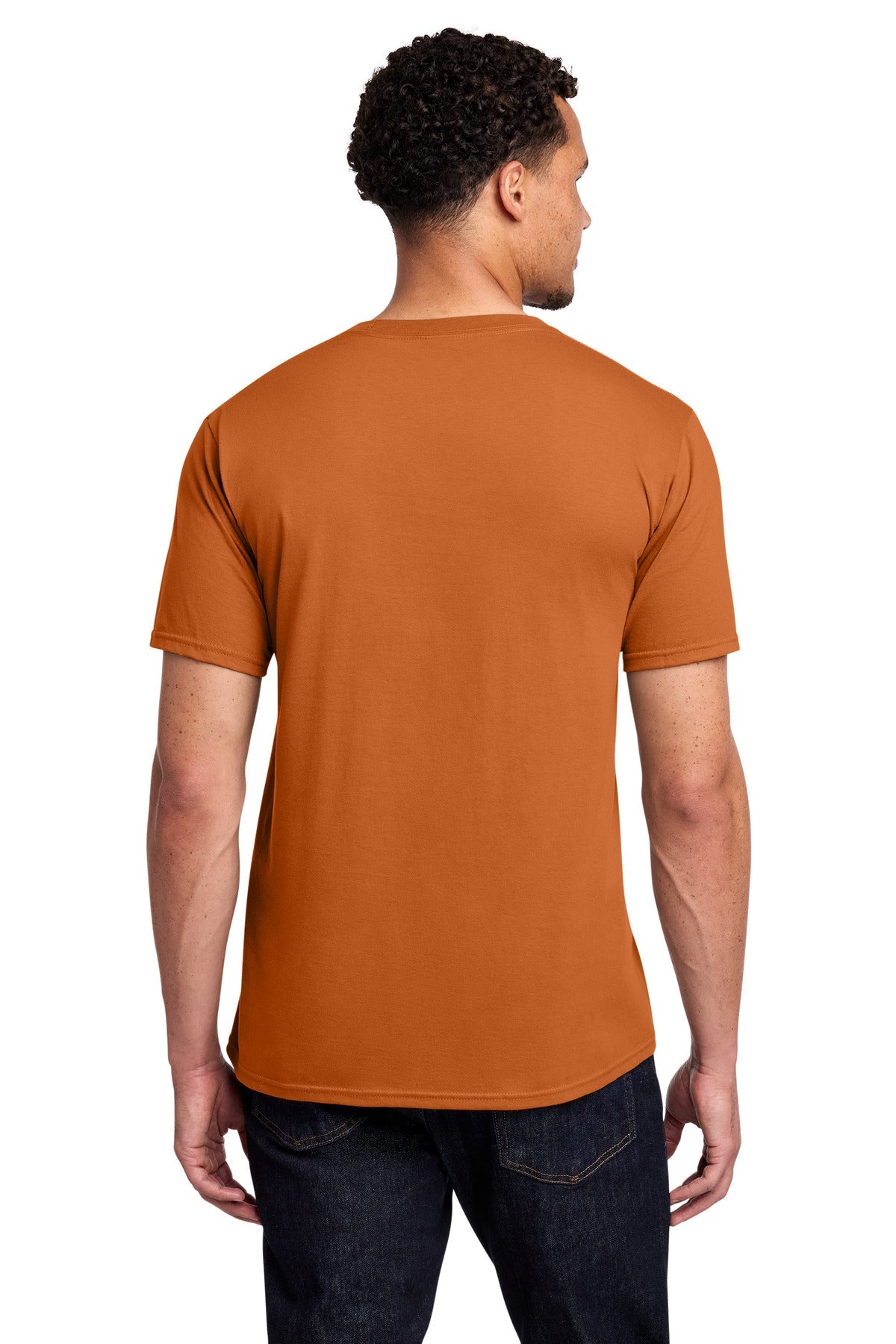 Texas Orange Port & Co Fan Favorite Tee. PC450