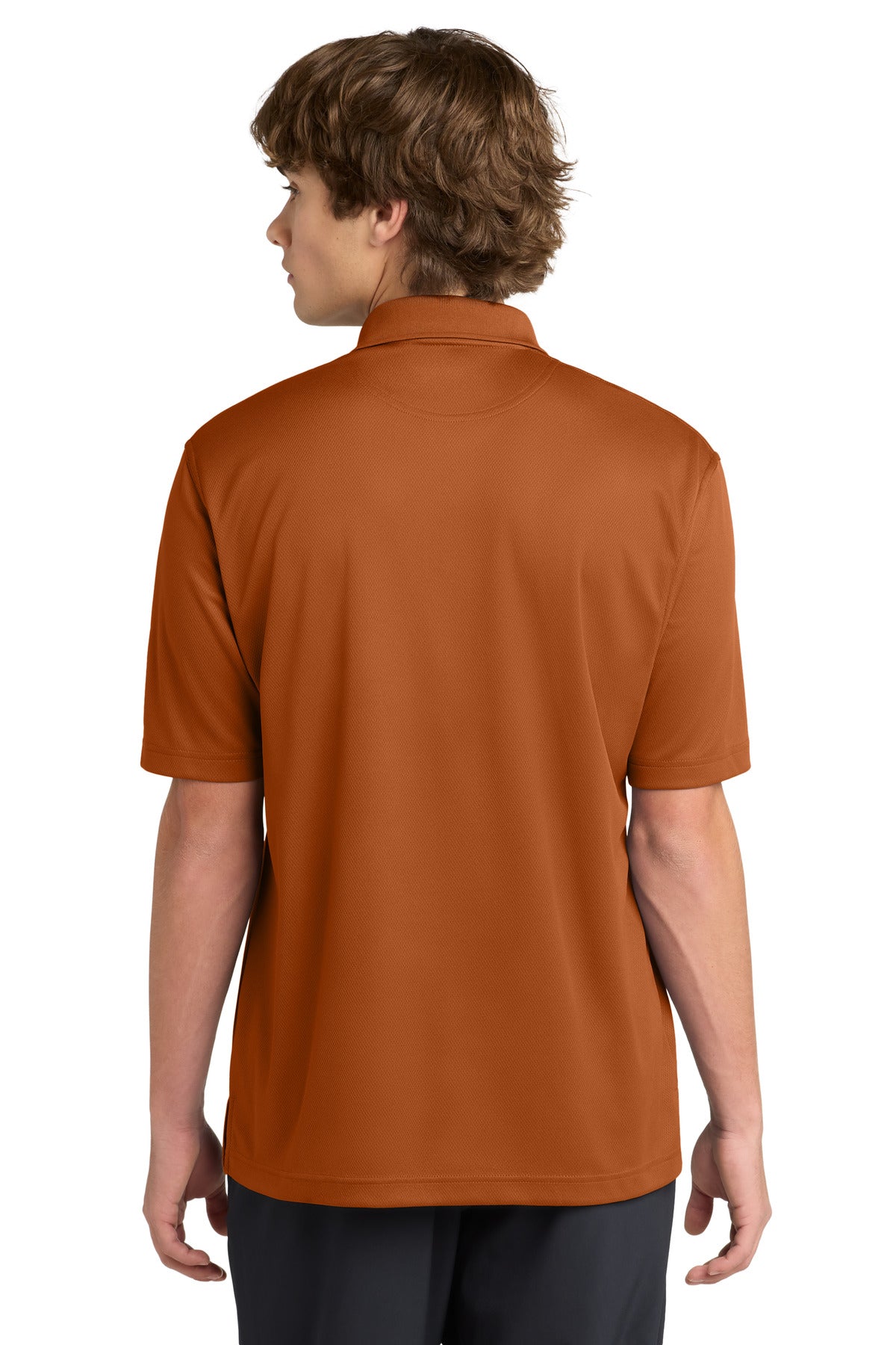 Texas Orange Sport-Tek Dri-Mesh Polo. K469