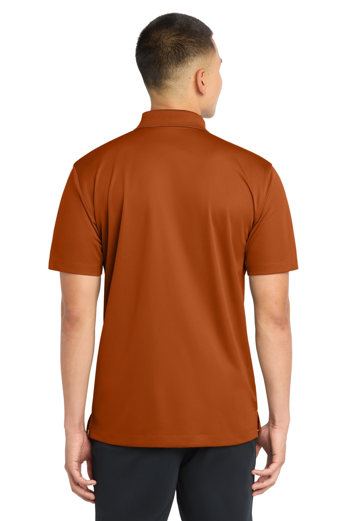 Texas Orange Sport-Tek Micropique Sport-Wick Polo. ST650