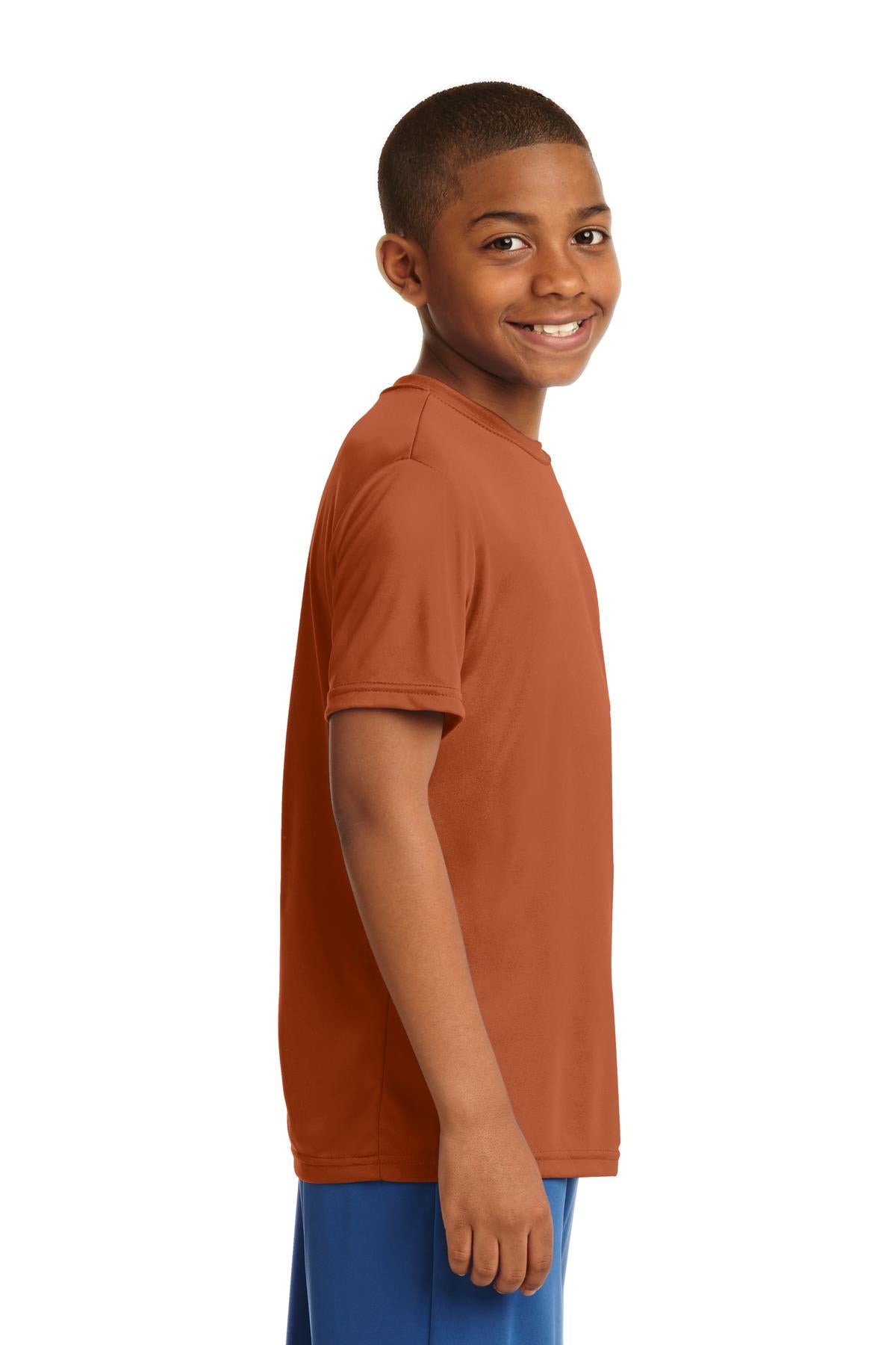 Texas Orange Sport-Tek Youth PosiCharge Competitor Tee. YST350