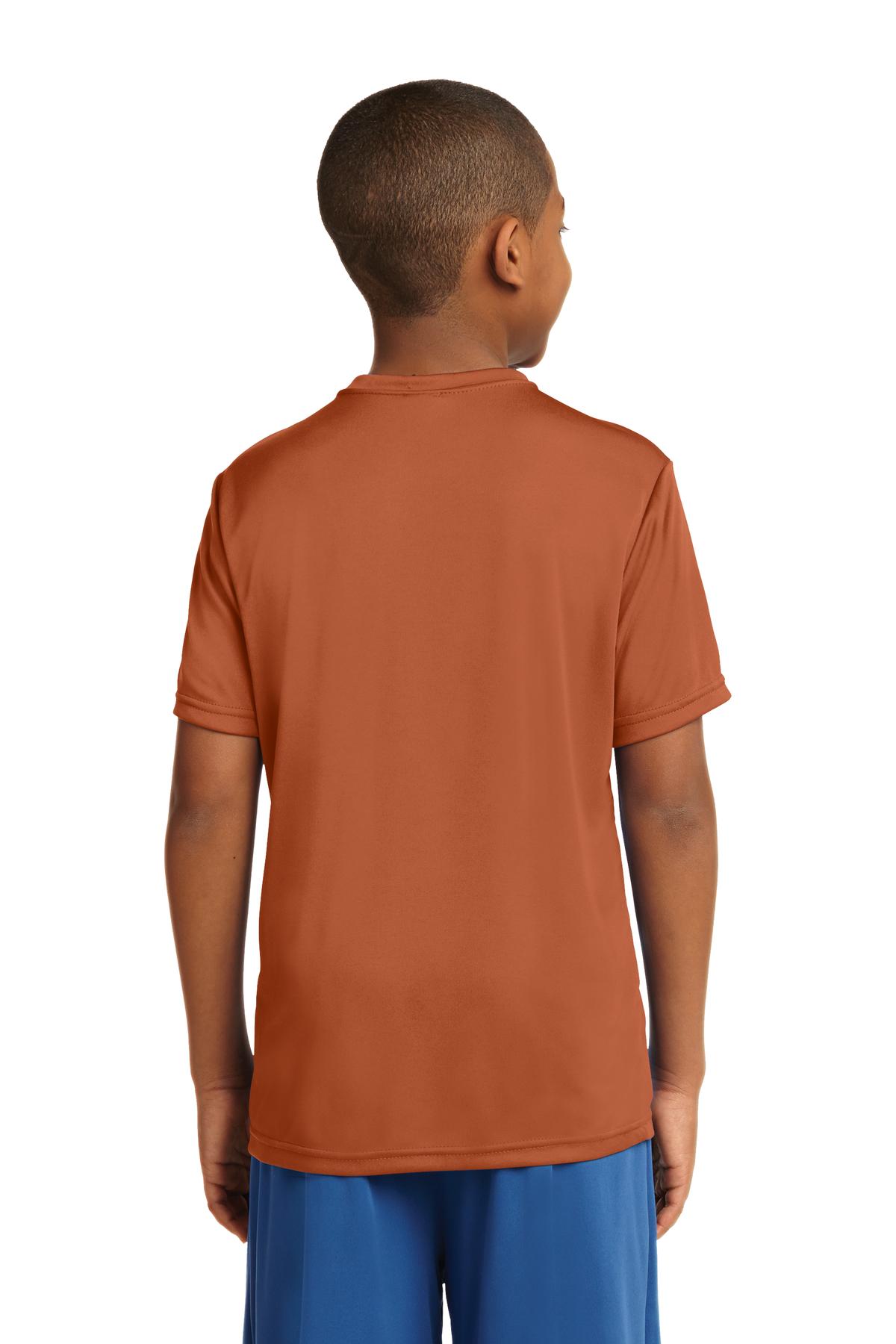 Texas Orange Sport-Tek Youth PosiCharge Competitor Tee. YST350