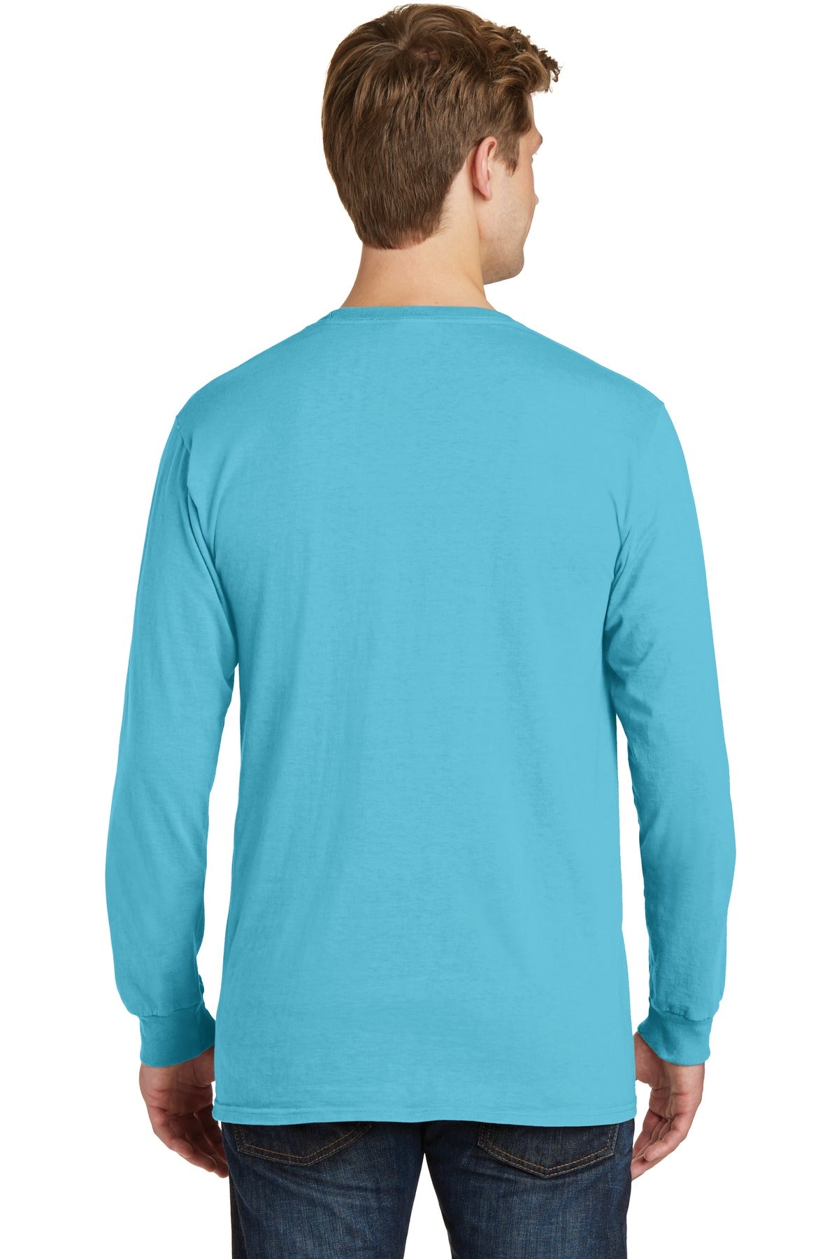 Tidal Wave Port & Co Beach Wash Garment-Dyed Long Sleeve Tee PC099LS