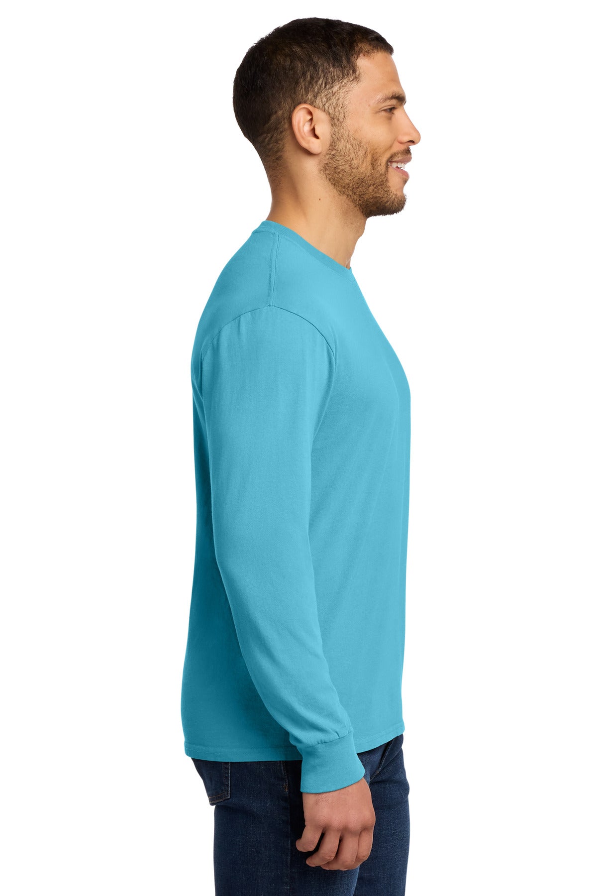 Tidal Wave Port & Co Beach Wash Garment-Dyed Long Sleeve Tee PC099LS