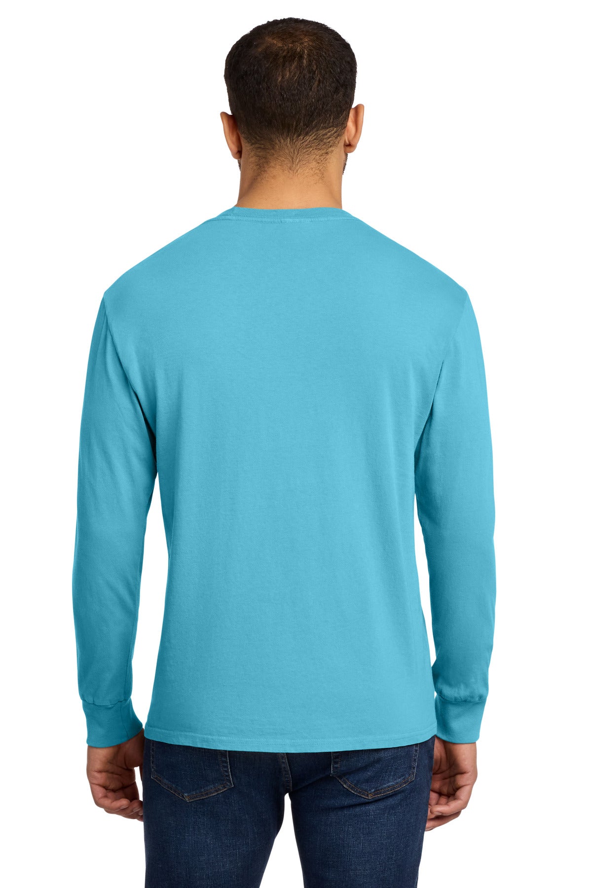 Tidal Wave Port & Co Beach Wash Garment-Dyed Long Sleeve Tee PC099LS