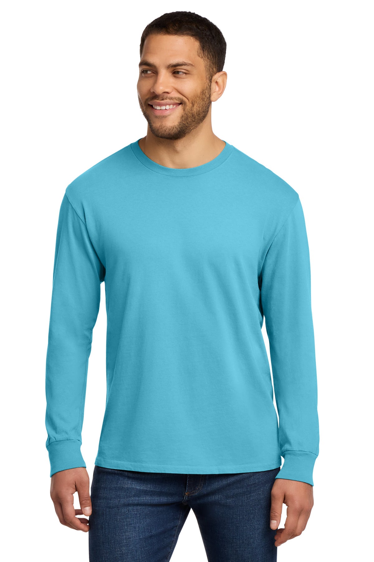 Tidal Wave Port & Co Beach Wash Garment-Dyed Long Sleeve Tee PC099LS