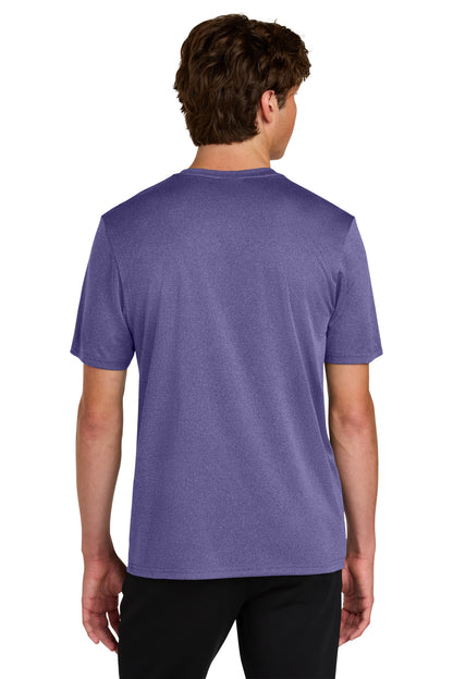 TmPrpHthr Port & Co Heather Performance Tee PC390