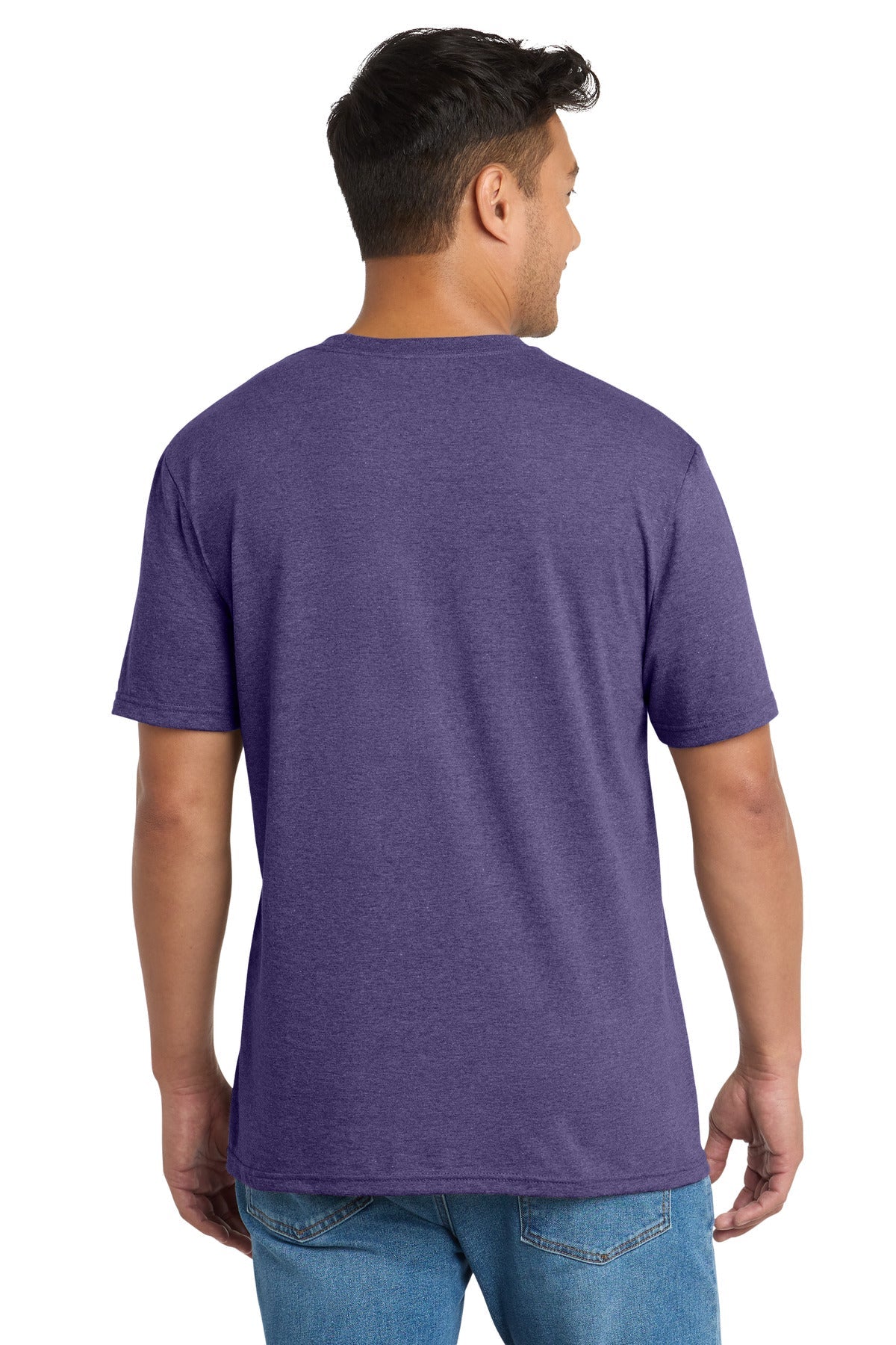 TmPrpHthr Port & Co Tri-Blend Tee. PC330