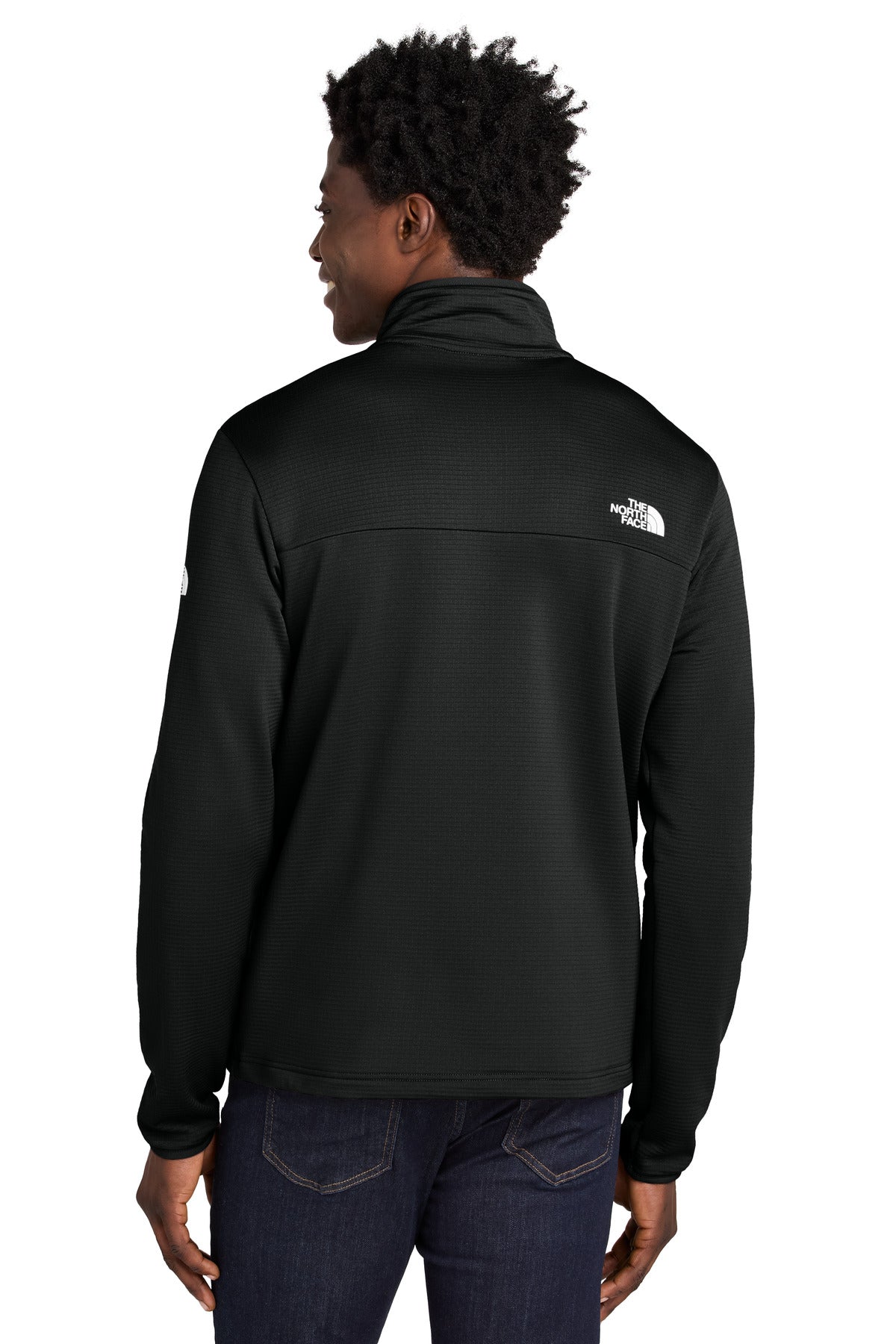 TNFBlack The North Face Aim 1/4-Zip Fleece NF0A8ENJ