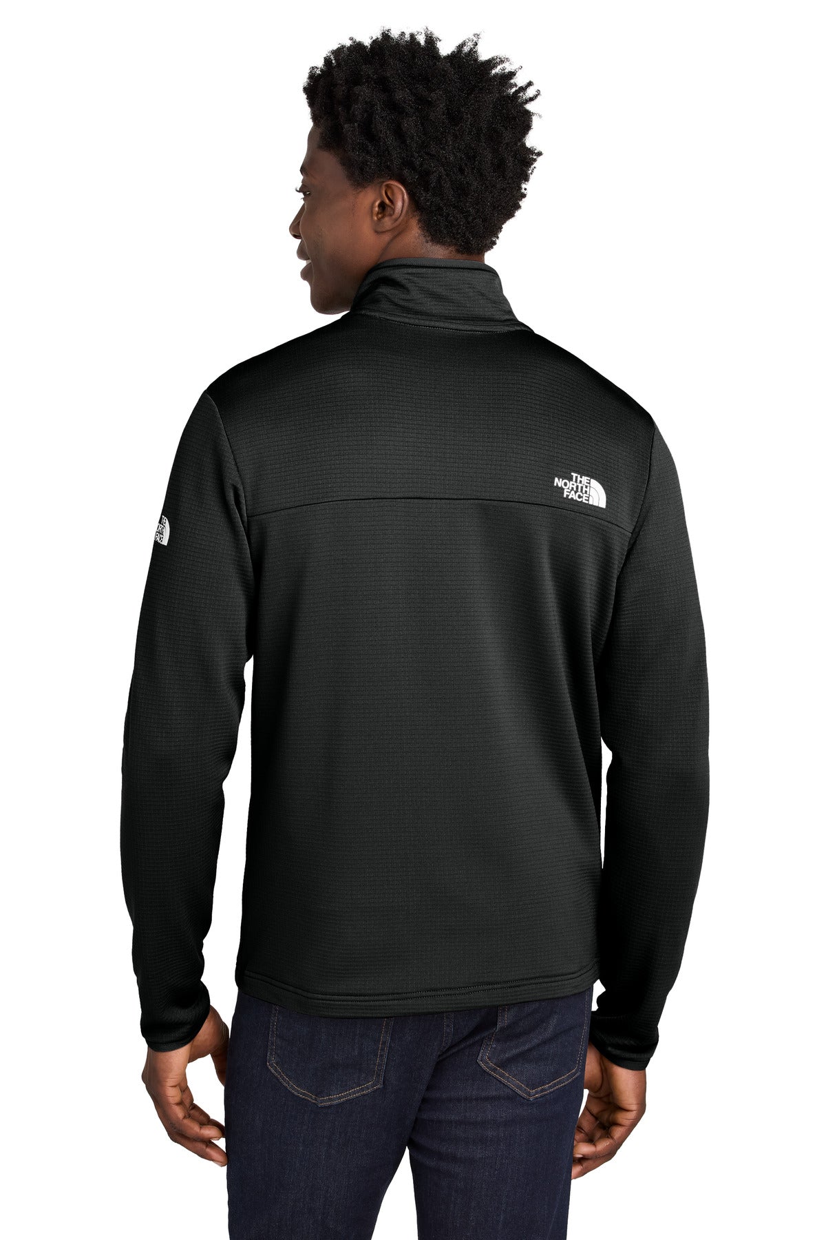 TNFBlack The North Face Aim Full-Zip Fleece Jacket NF0A8ENK