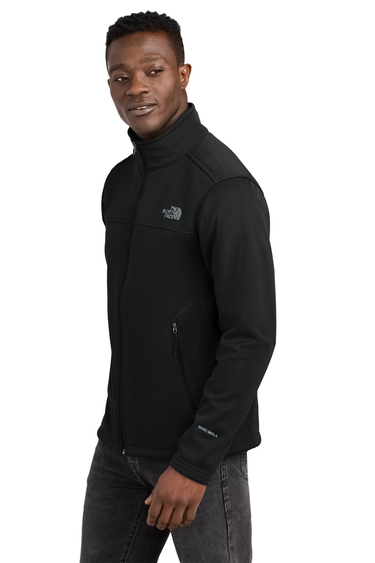 TNFBlack The North Face Chest Logo Ridgewall Soft Shell Jacket NF0A88D5