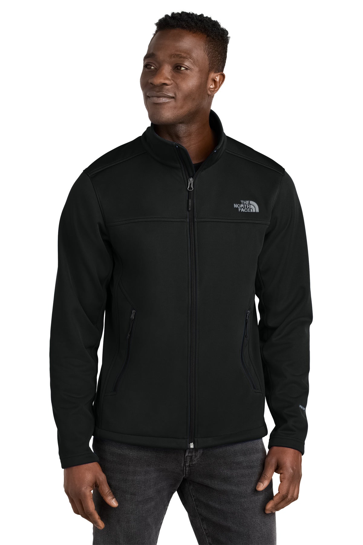 TNFBlack The North Face Chest Logo Ridgewall Soft Shell Jacket NF0A88D5