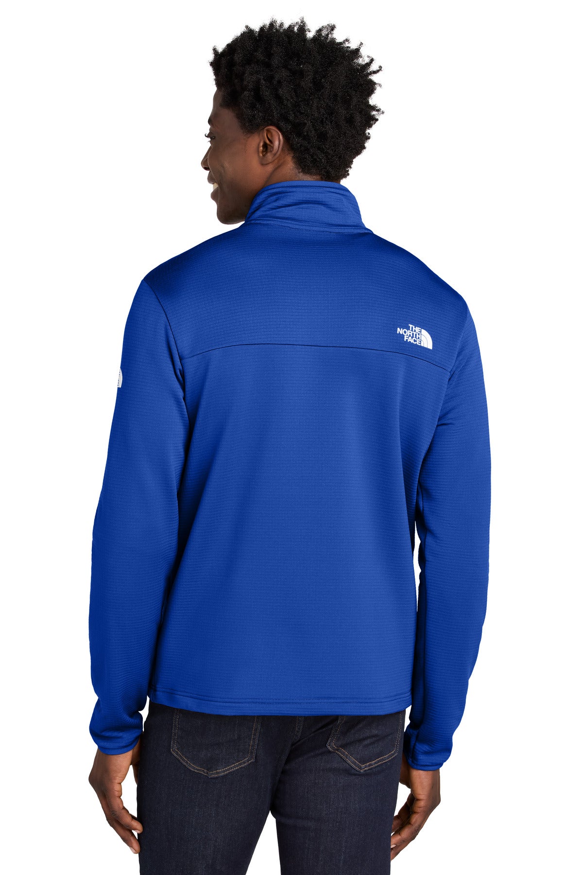 TNFBlue The North Face Aim 1/4-Zip Fleece NF0A8ENJ