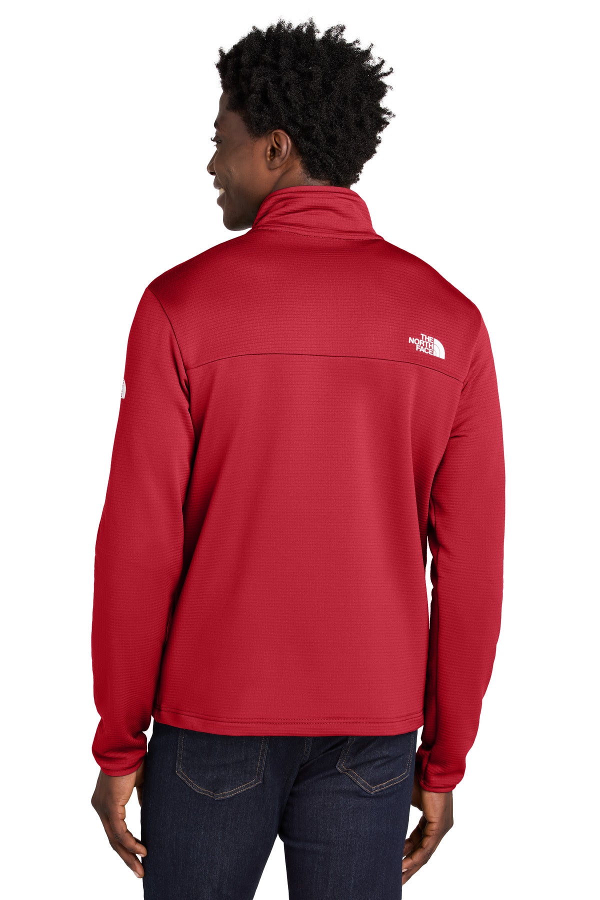 TNFRed The North Face Aim 1/4-Zip Fleece NF0A8ENJ