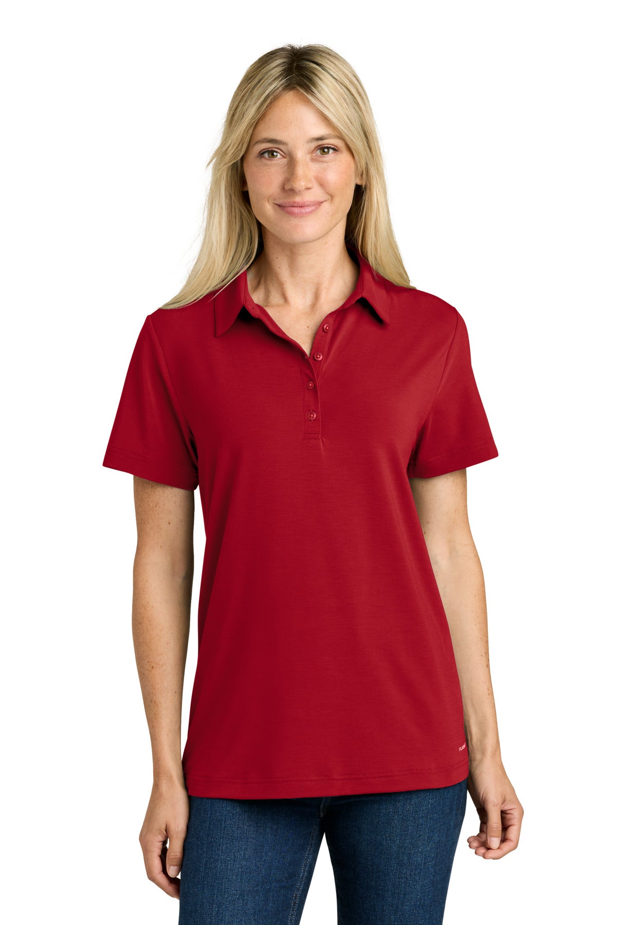 TNFRed The North Face Women's Canyon Crest Polo NF0A8GE1