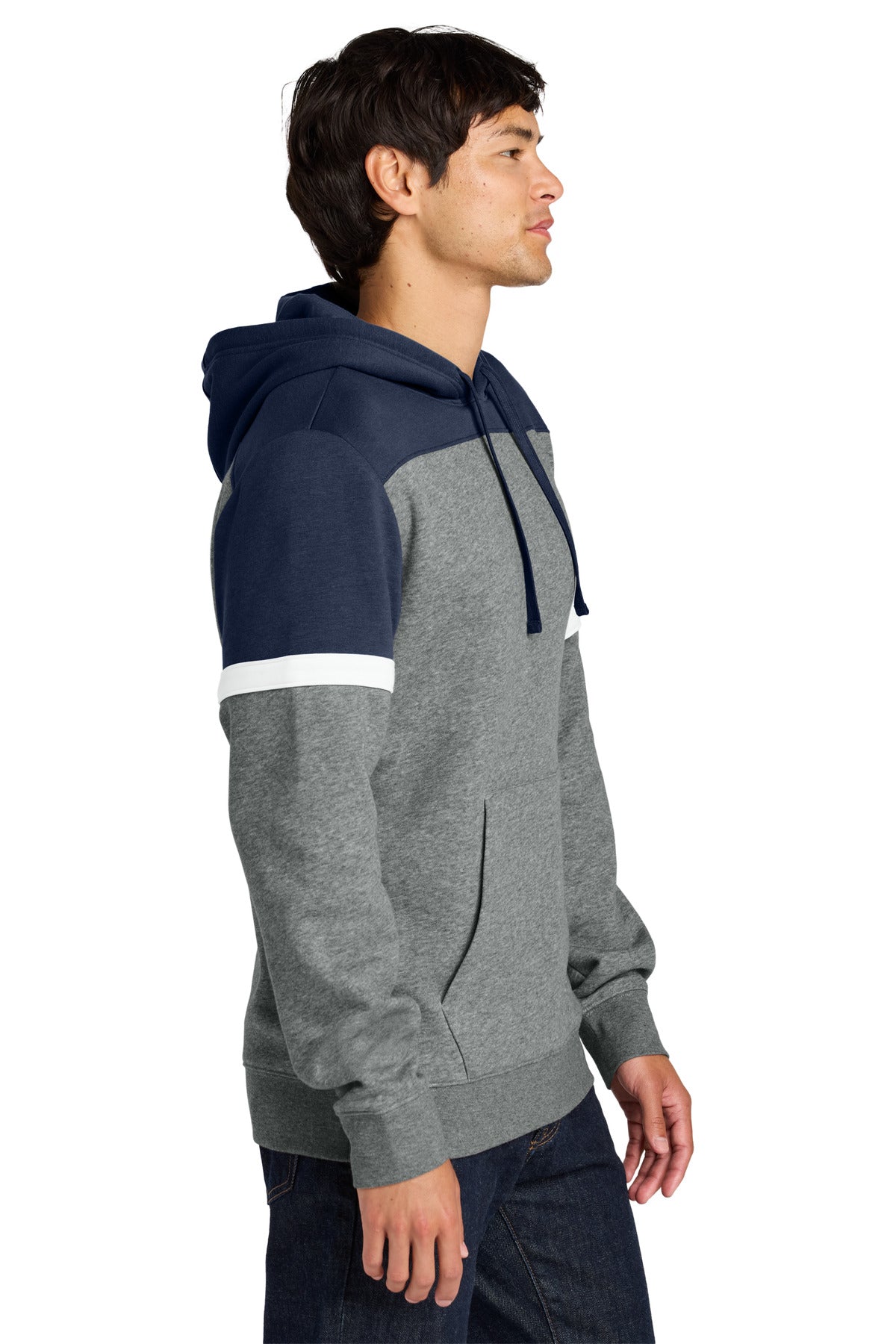 TNv/VtgH Sport-Tek Drive Fleece Colorblock Hoodie STF205
