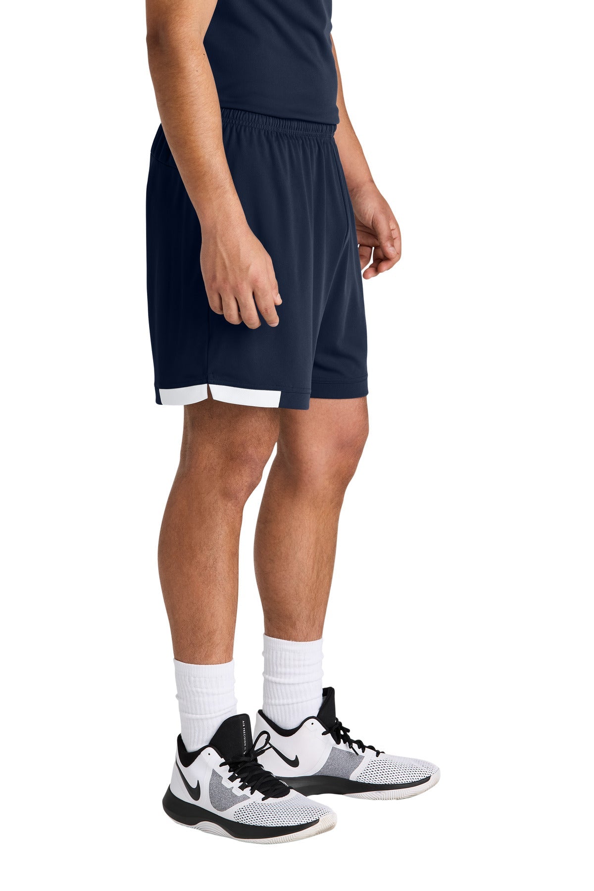 TrNv/White Sport-Tek Club 7" Short ST442