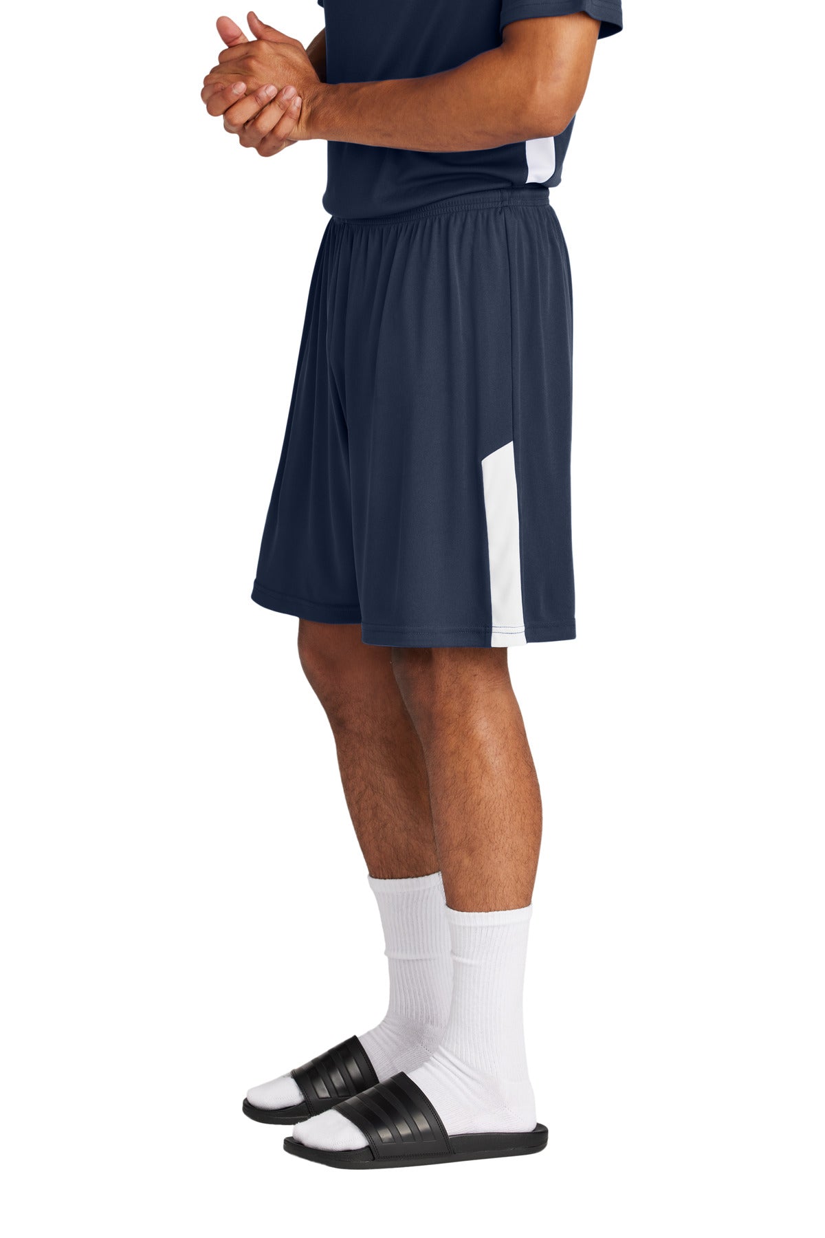 TrNv/White Sport-Tek Competitor United 7" Short ST103