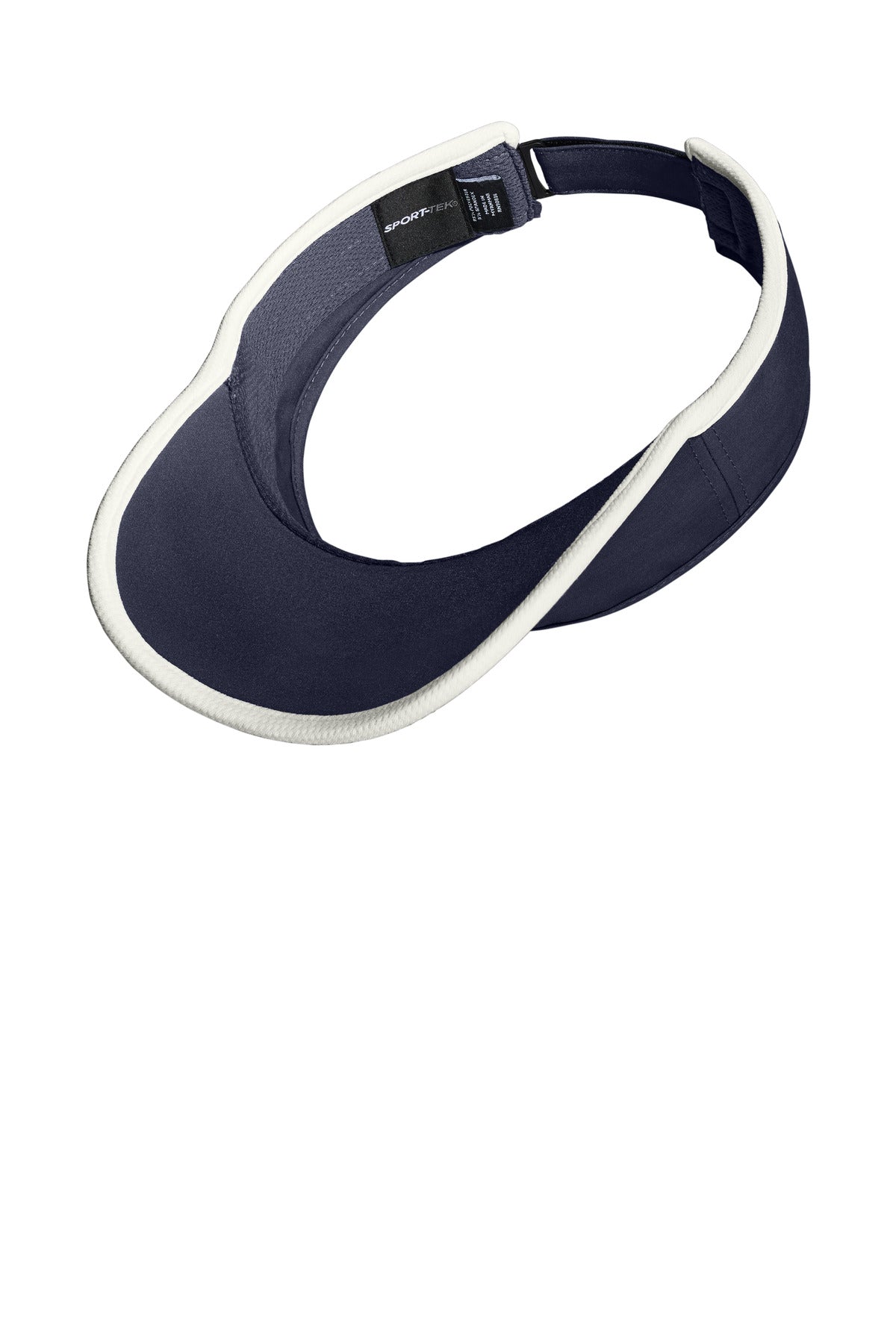 TrNv/White Sport-Tek Repeat Visor STC57