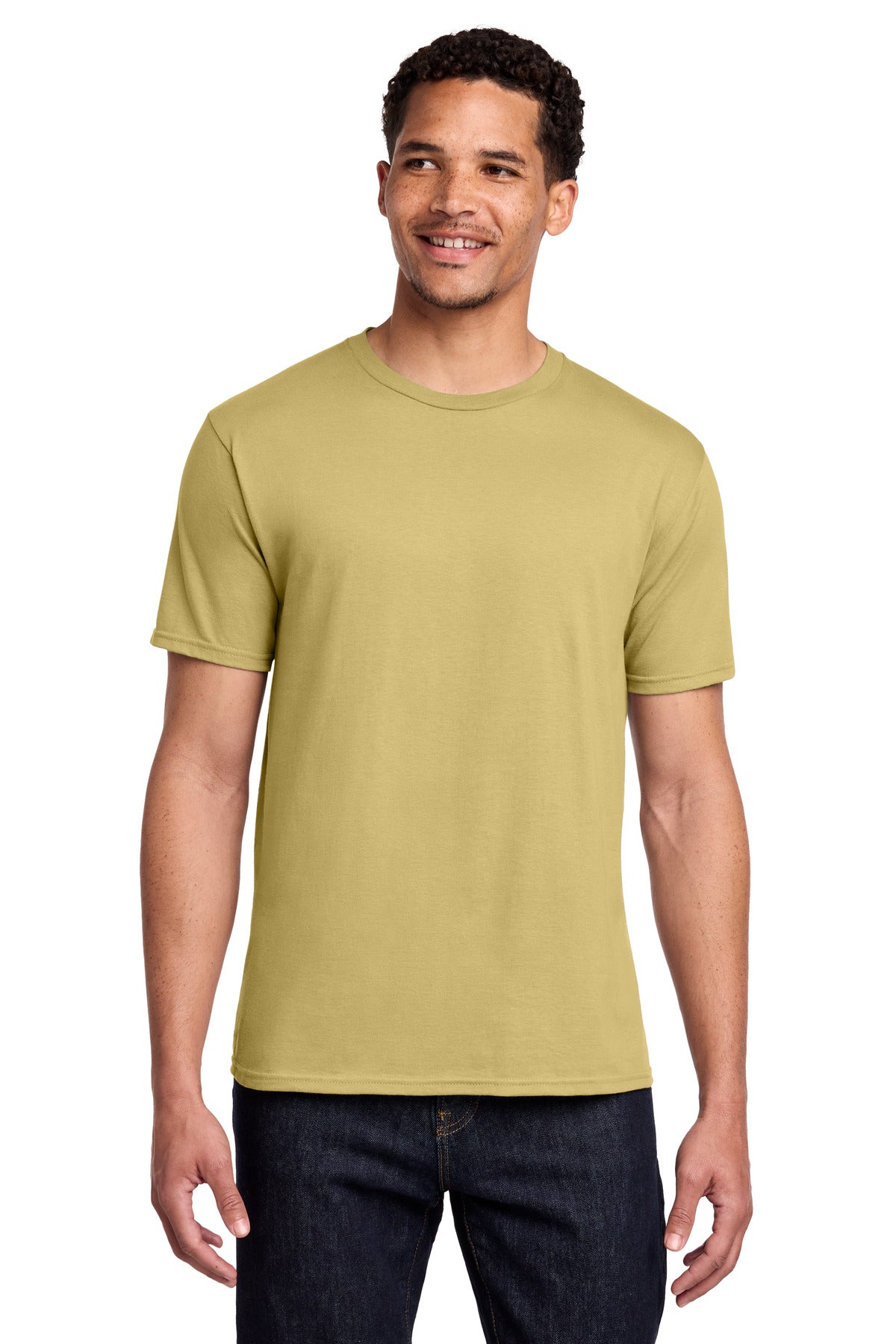 Trophy Gold Port & Co Fan Favorite Tee. PC450