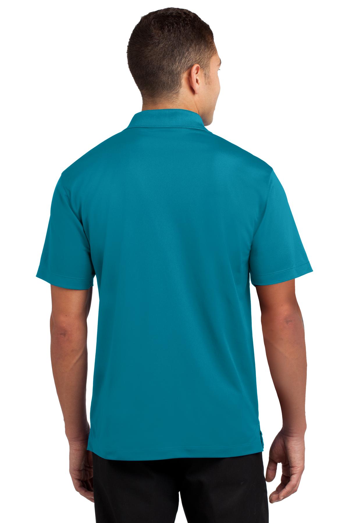 Tropic Blue Sport-Tek Micropique Sport-Wick Polo. ST650
