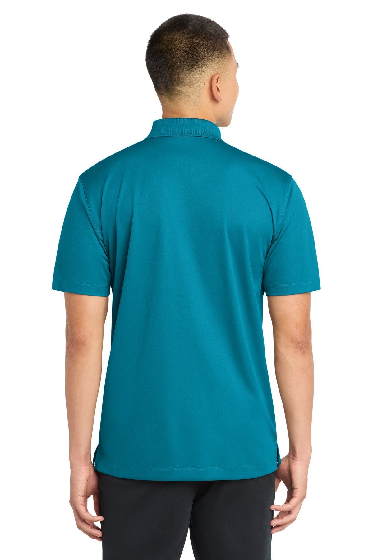 Tropic Blue Sport-Tek Micropique Sport-Wick Polo. ST650