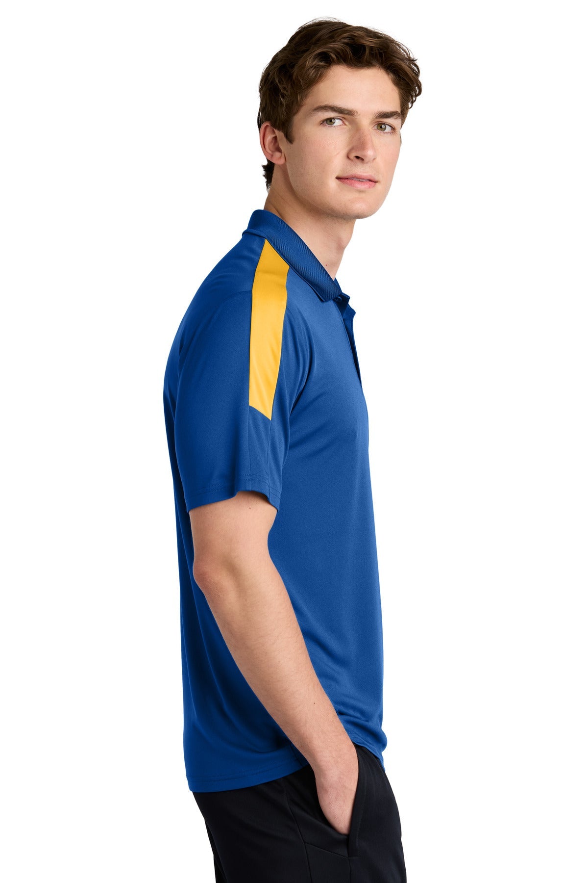 TRoy/Gold Sport-Tek Competitor United Polo ST104