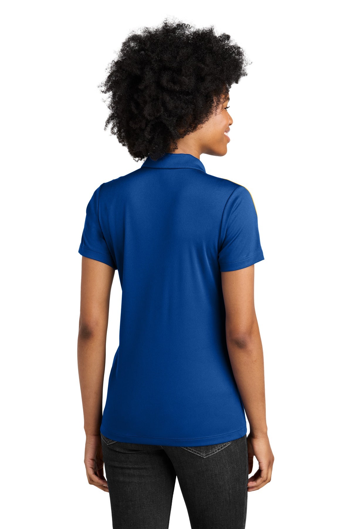 TRoy/Gold Sport-Tek Women's Competitor United Polo LST104