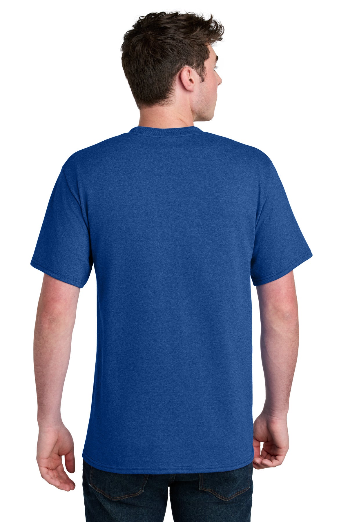 TRoyHthr Port & Co Core Blend Recycled Tee PC01