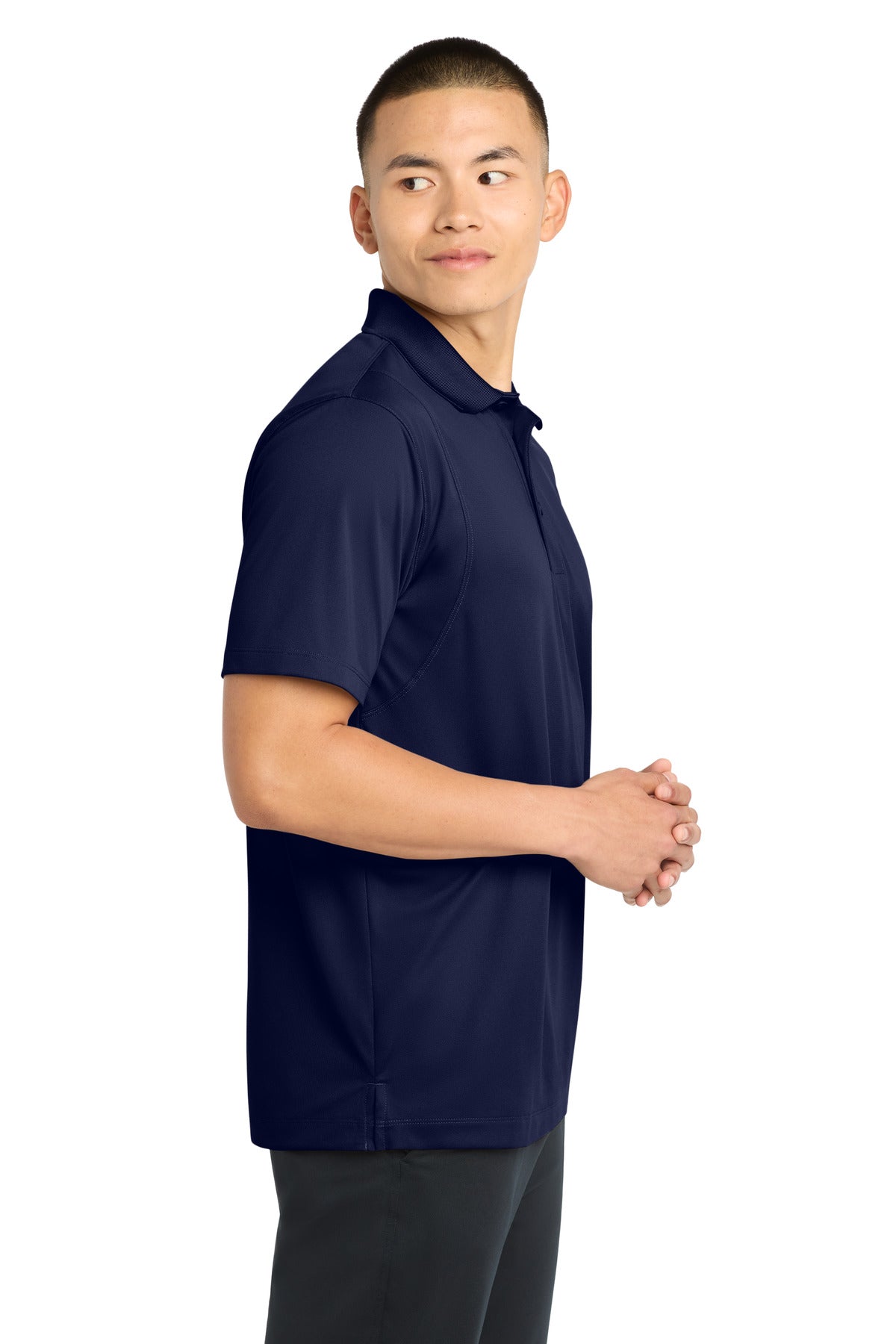 True Navy Sport-Tek Micropique Sport-Wick Polo. ST650