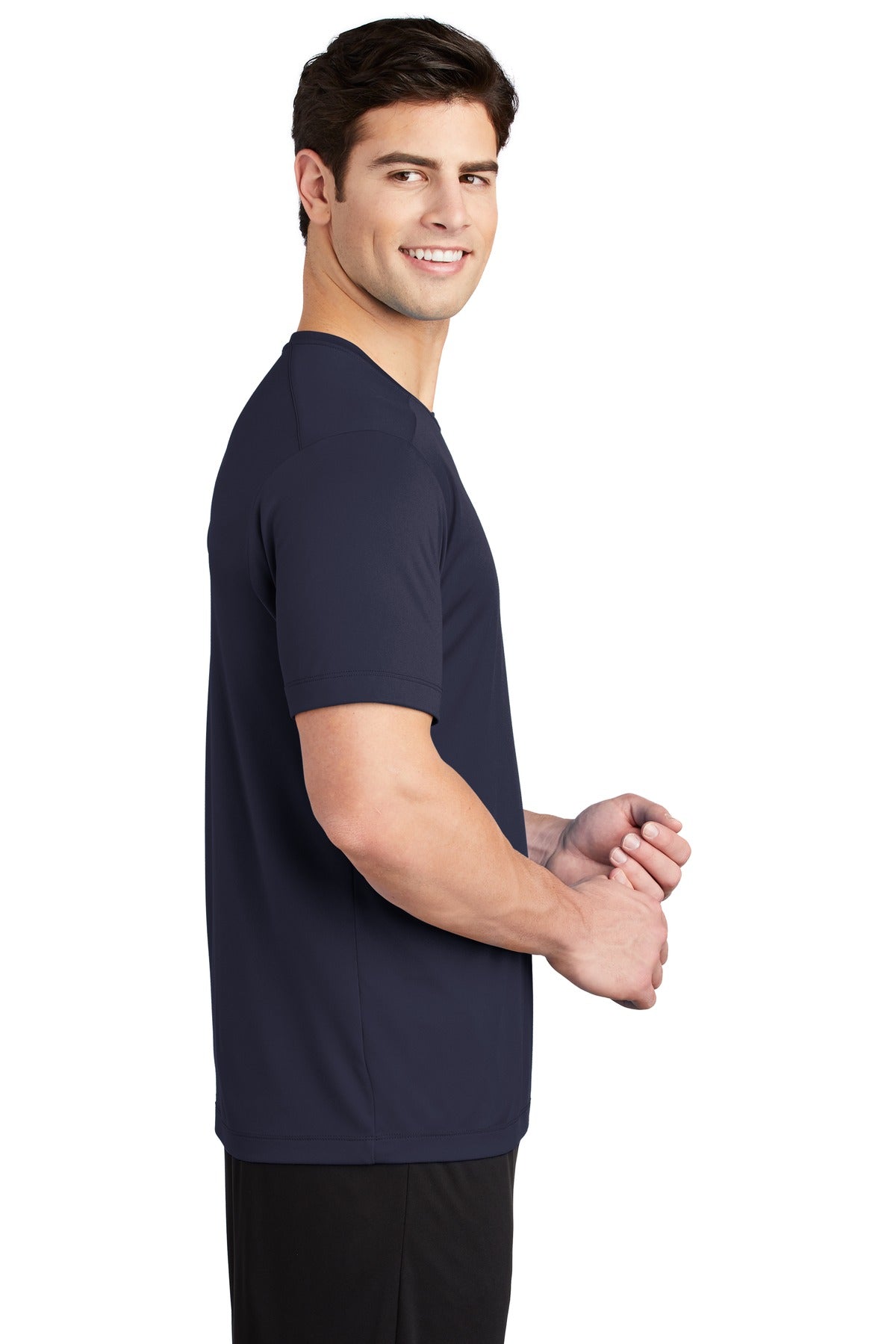 True Navy Sport-Tek Posi-UV Pro Tee. ST420