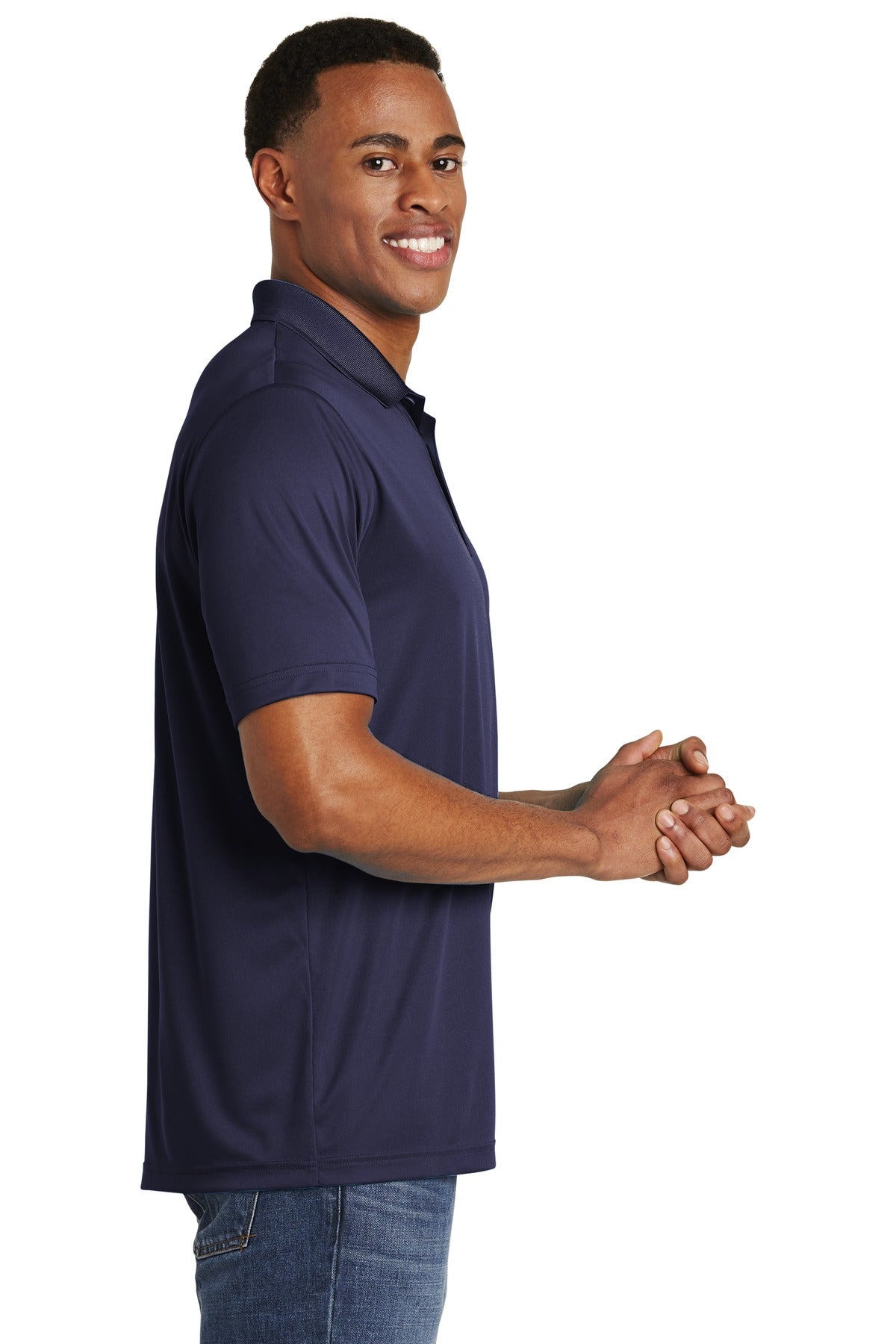True Navy Sport-Tek PosiCharge Competitor Polo. ST550