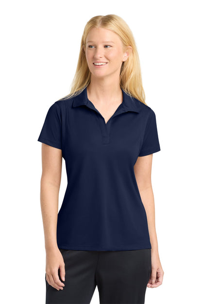 True Navy Sport-Tek Women's Micropique Sport-Wick Polo. LST650