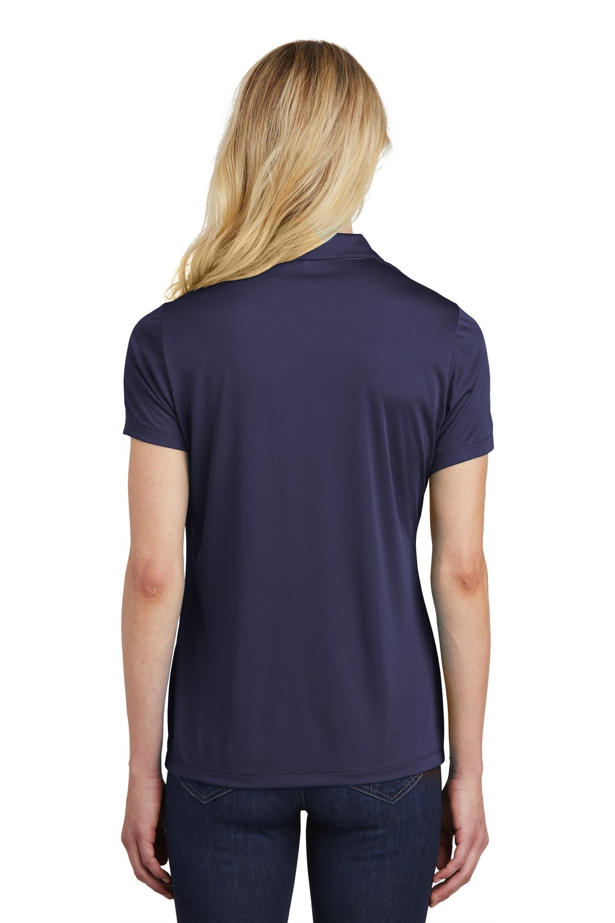 True Navy Sport-Tek Women's PosiCharge Competitor Polo. LST550